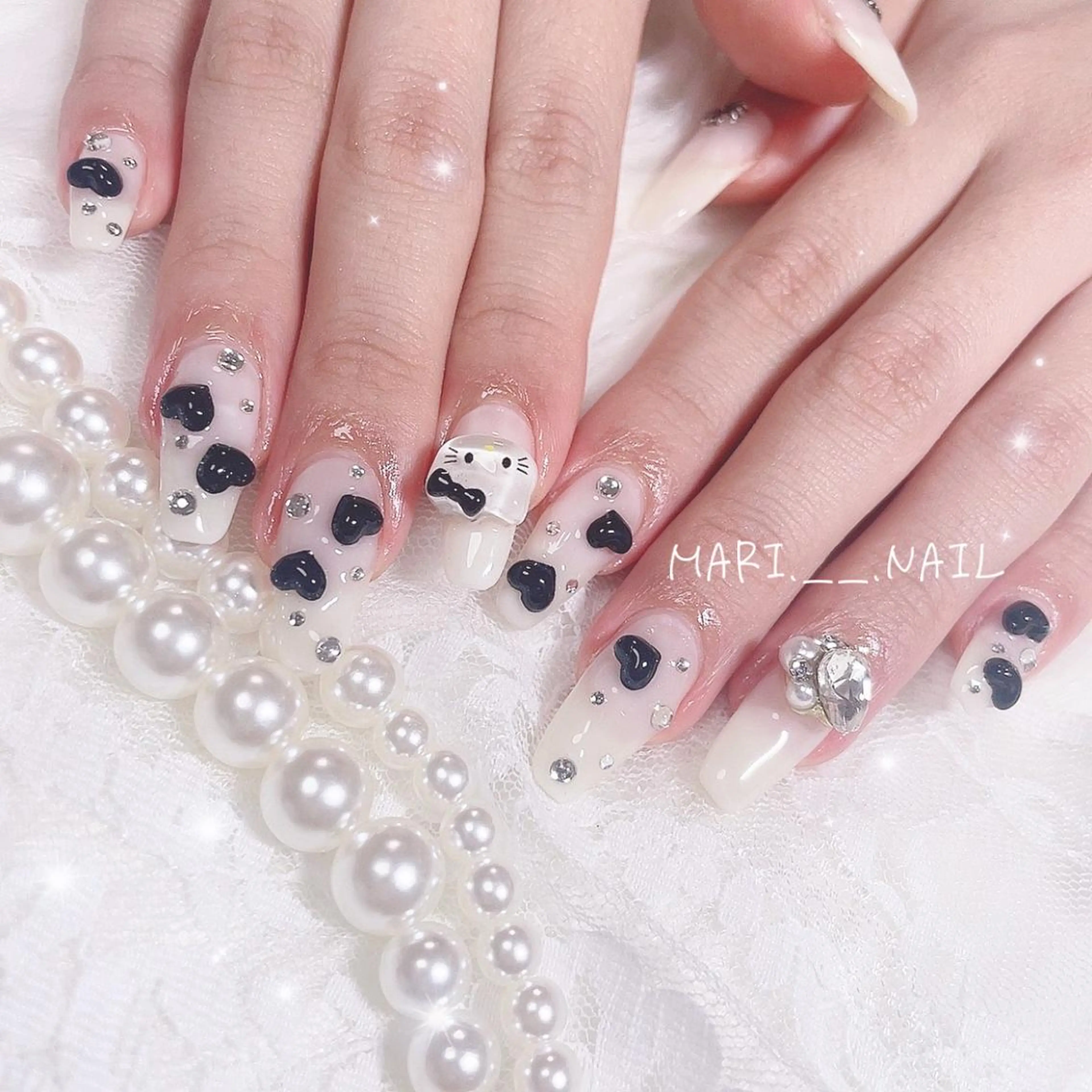 ネイル 🎀 Mayu 🎀痛ネイルのネイルデザイン