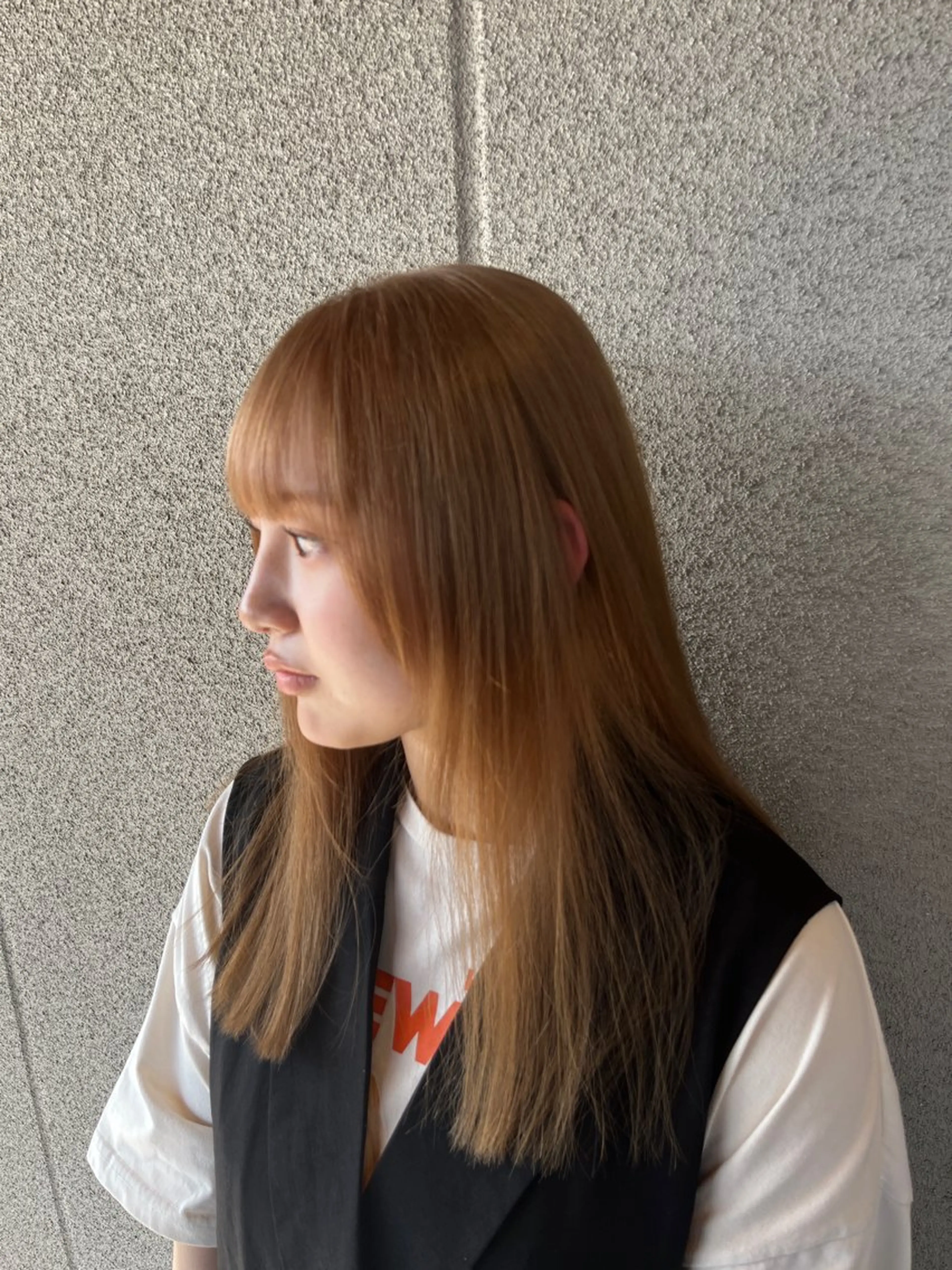 ミディアム ✨透明感カラー🫧 れんのヘアスタイル