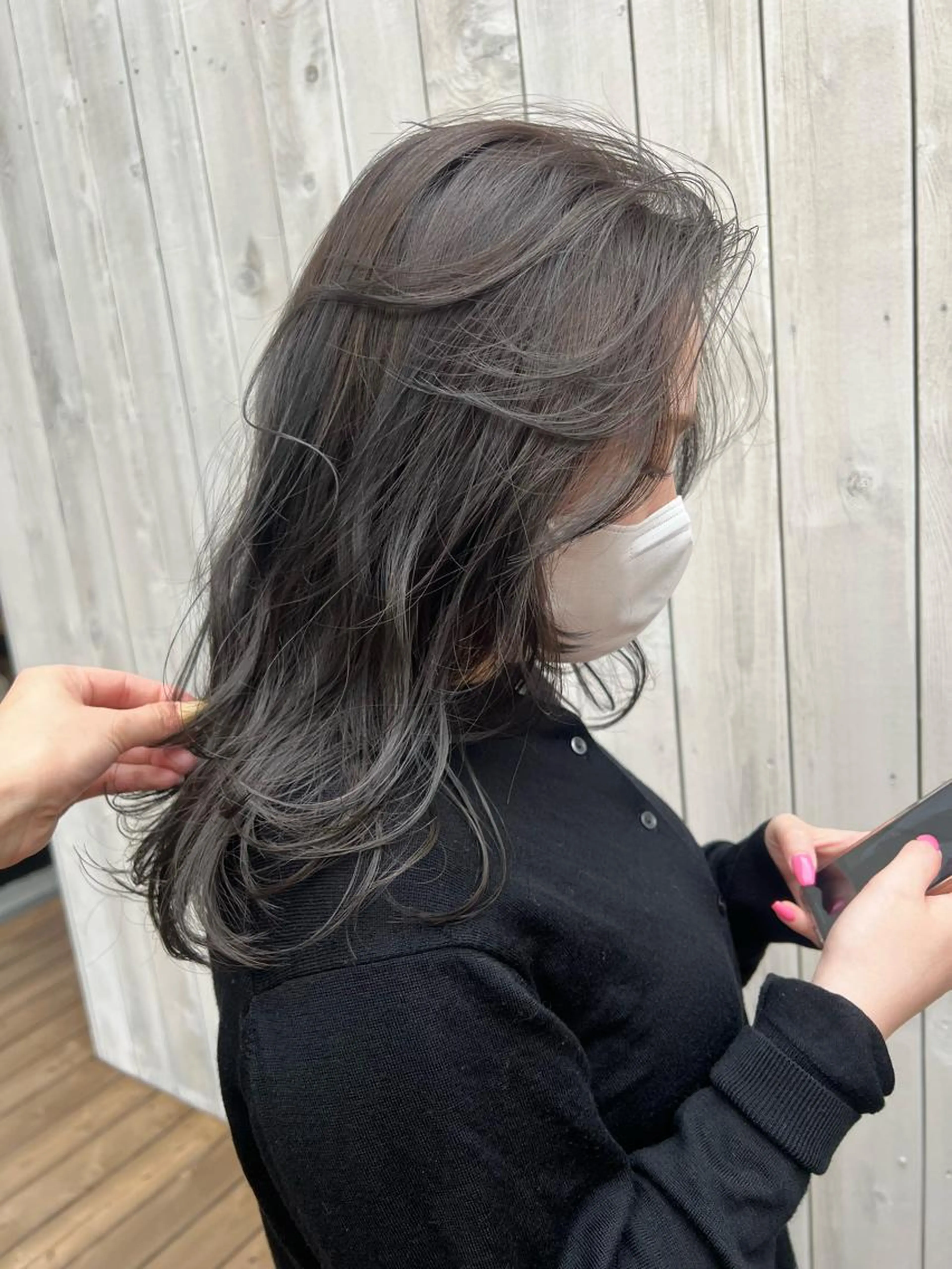 《新規》透明感カラー×潤いケアWaterトリートメント🌿の写真