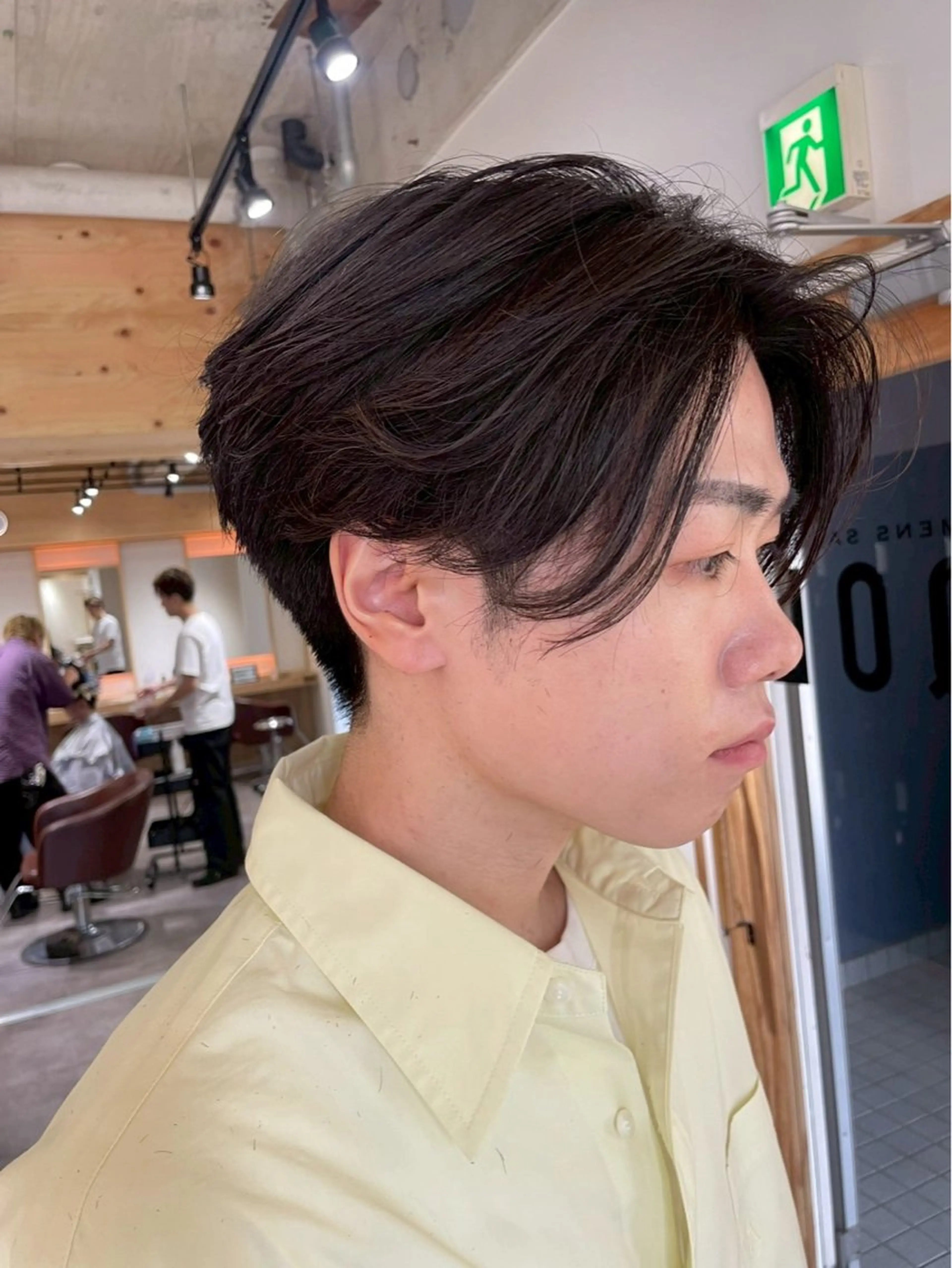 ショート パーマ メンズ 雪音/美髪縮毛矯正 /ニュアンスパーマのヘアスタイル