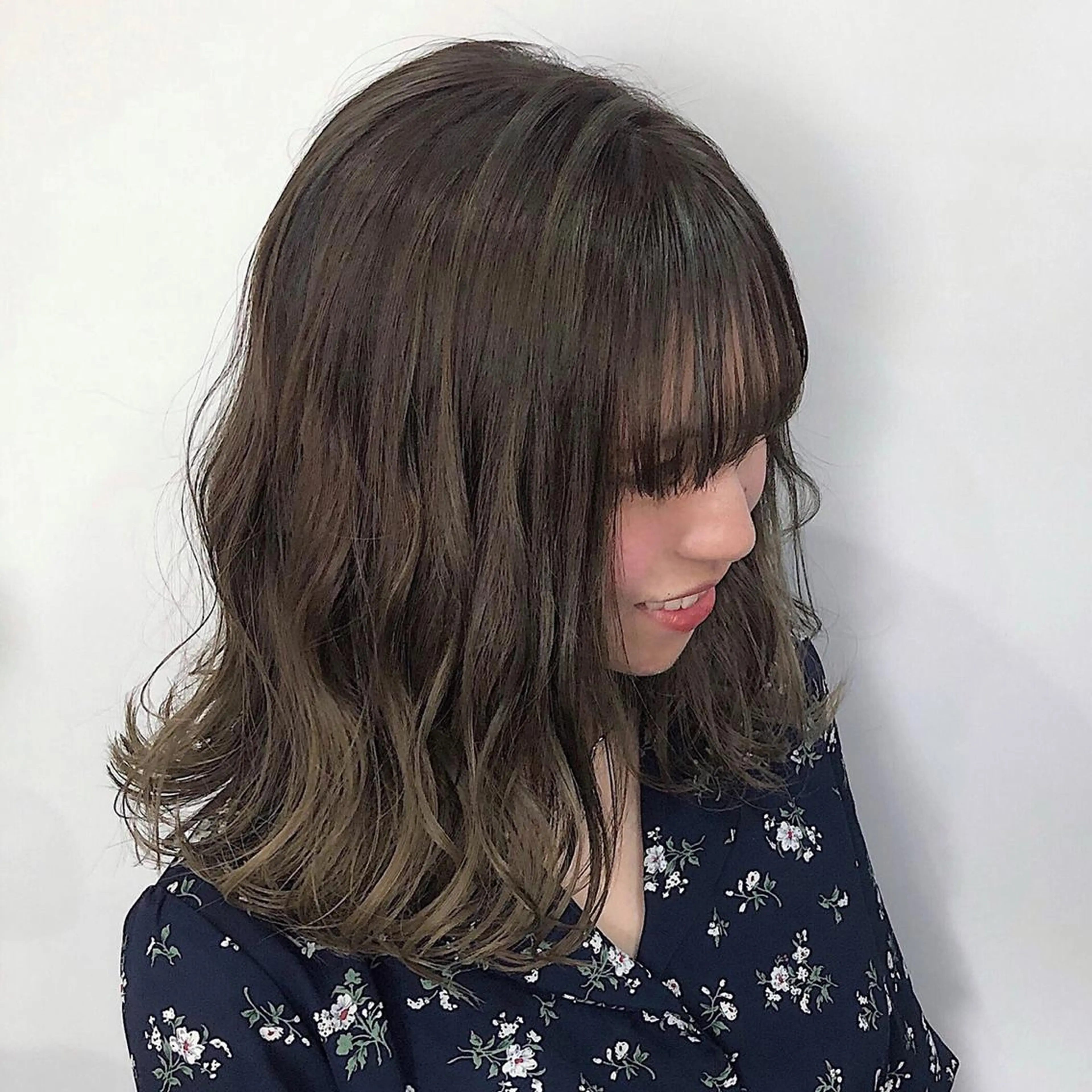 似合わせカット&ヘアカラー&Rezoトリートメントの写真