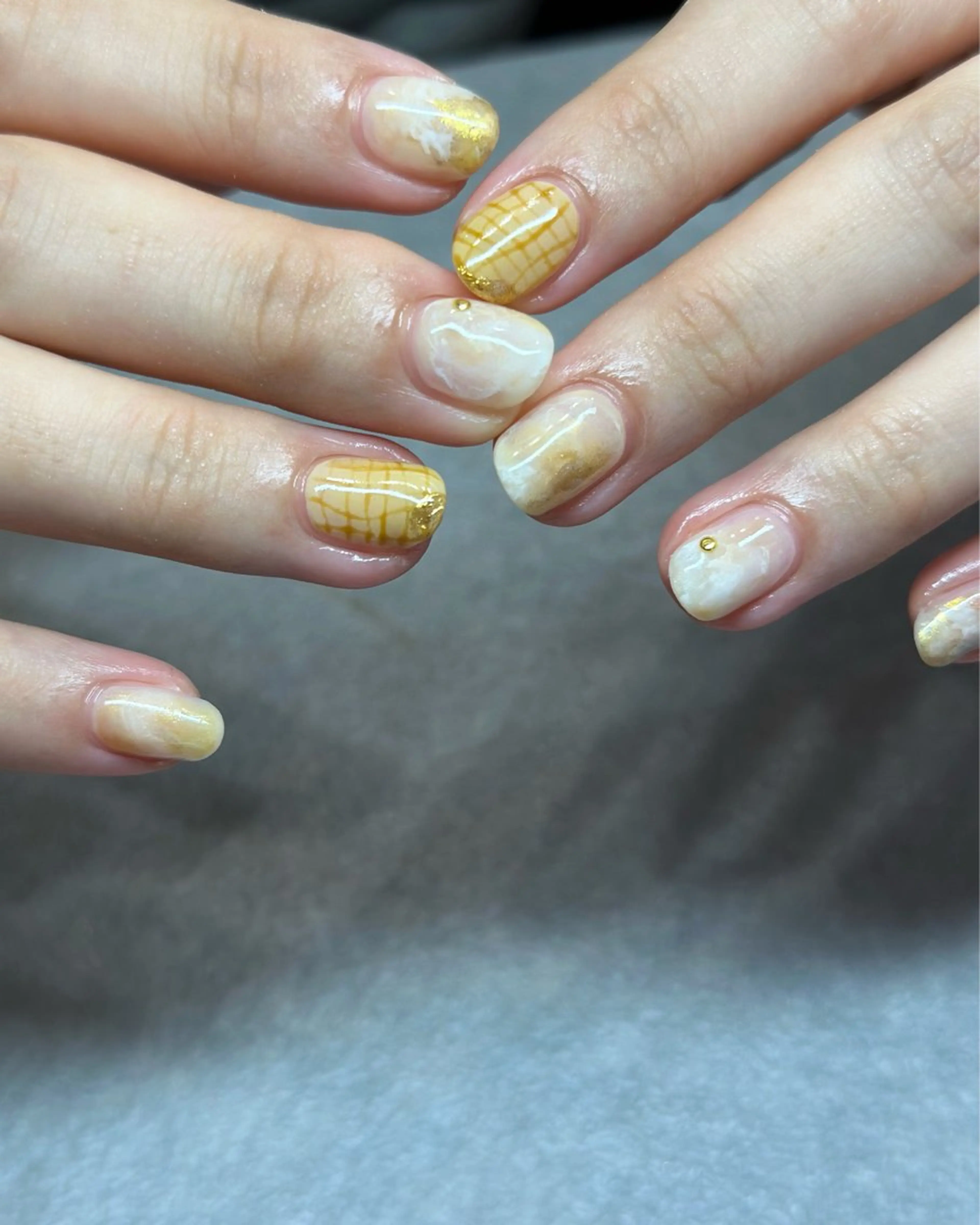 ネイル ハンドネイル フットネイル kiii.__ ✴︎*のネイルデザイン