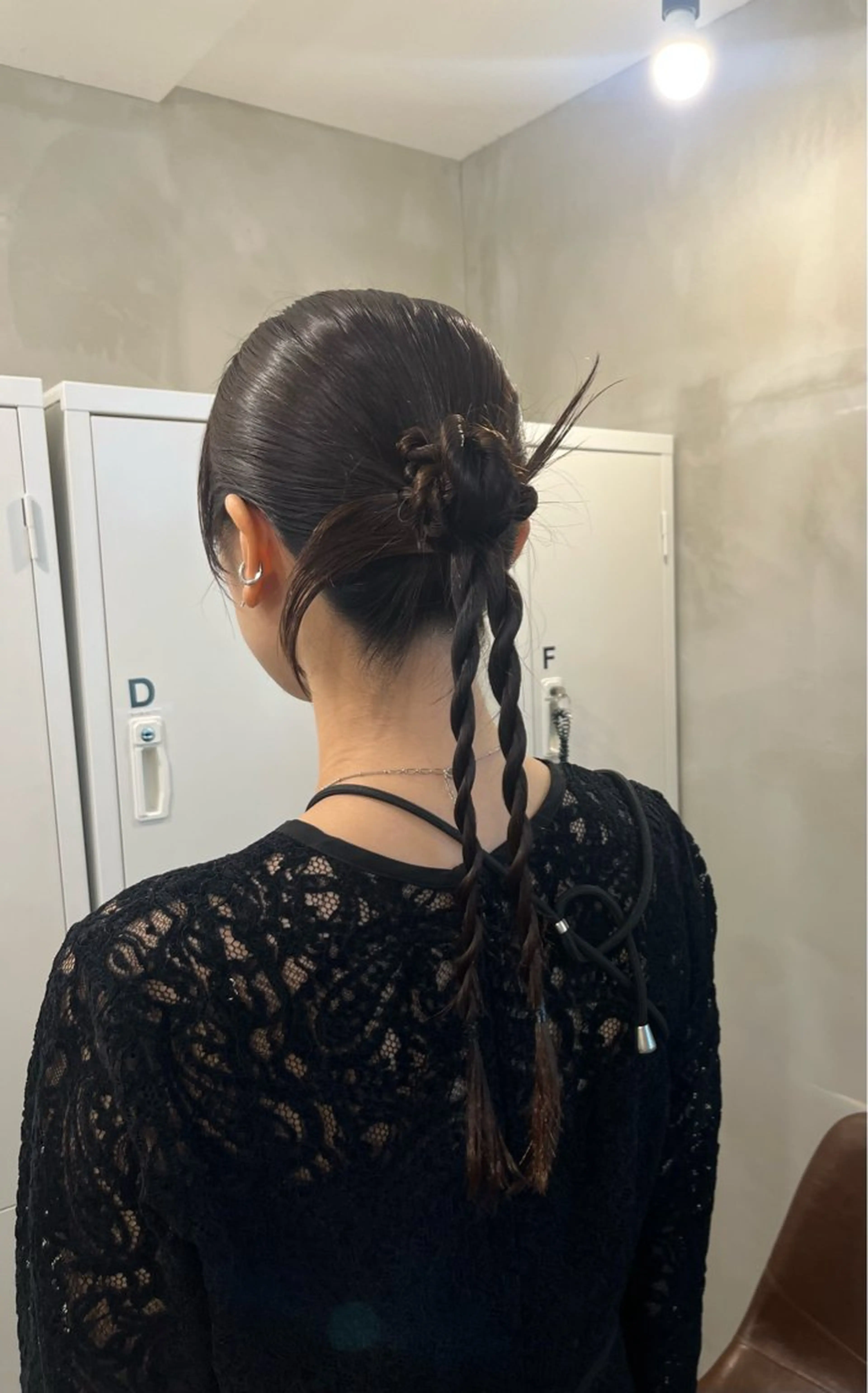 ヘアアレンジ 栗本 陽香/顔周りレ イヤー/透明感カラーのヘアスタイル