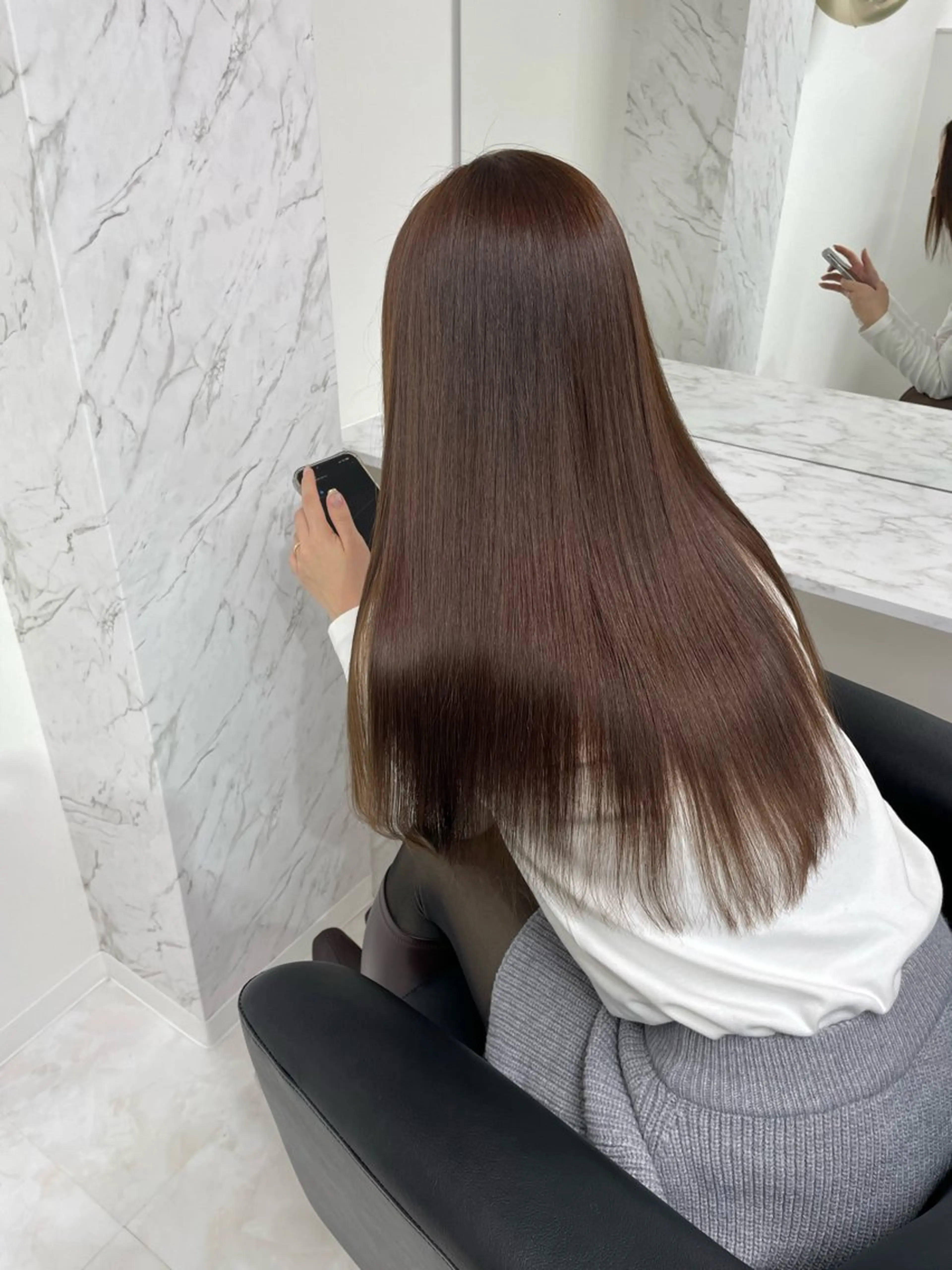 ミディアム ヘアカラー CHAiL所属・カラーエクステ koukiのヘアスタイル