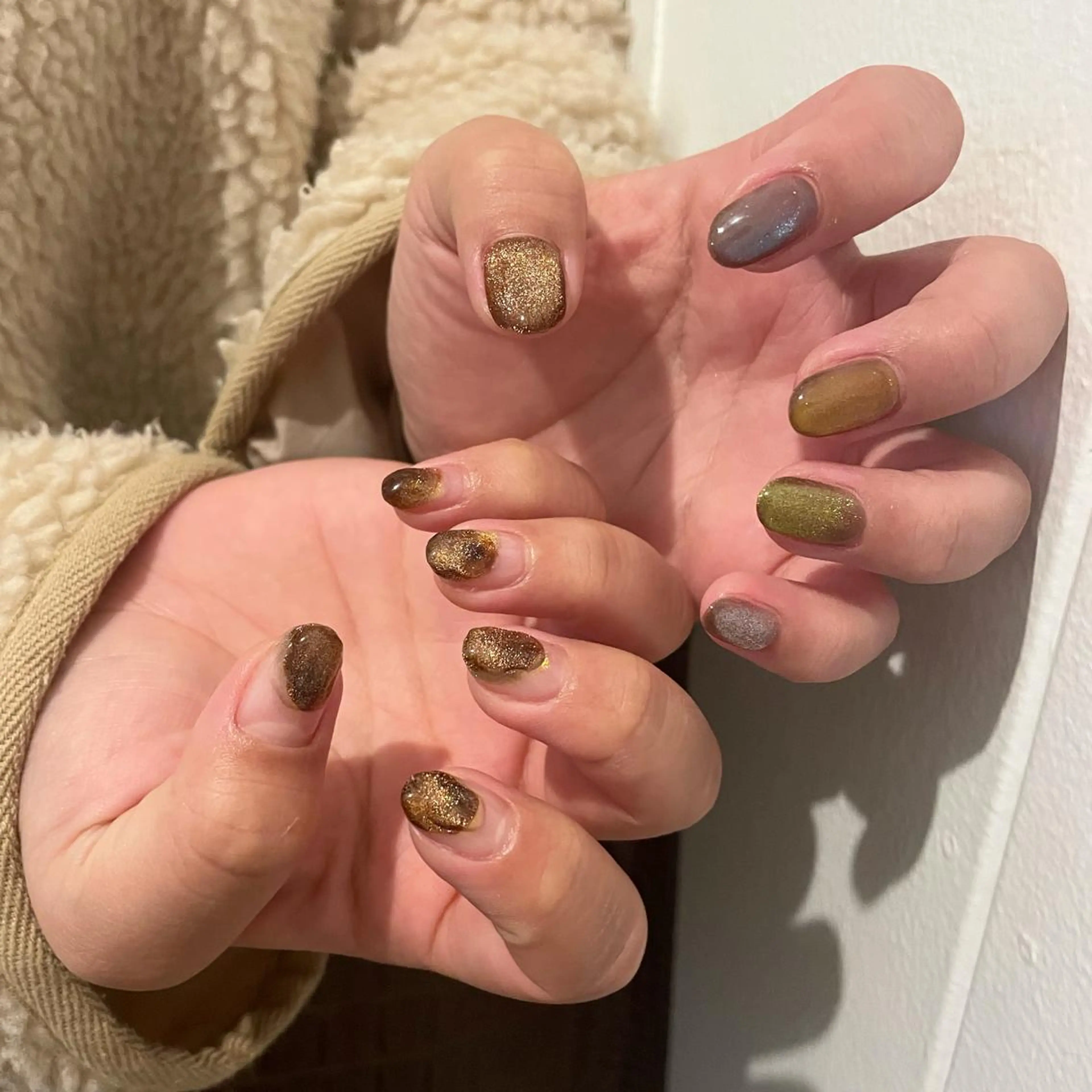 ネイル マグネットネイル taro nailのネイルデザイン