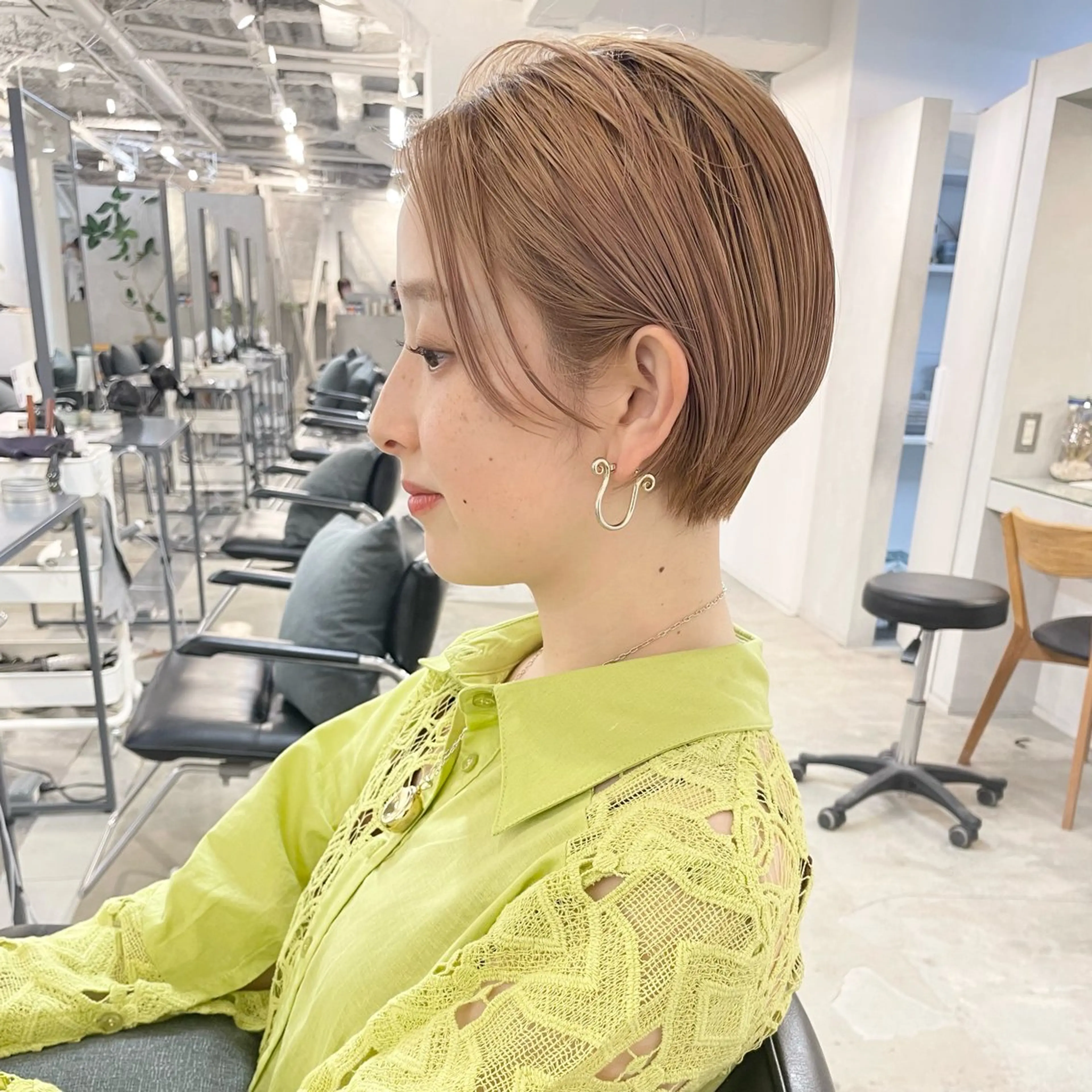 ショート カラー 南澤 佑介のヘアスタイル