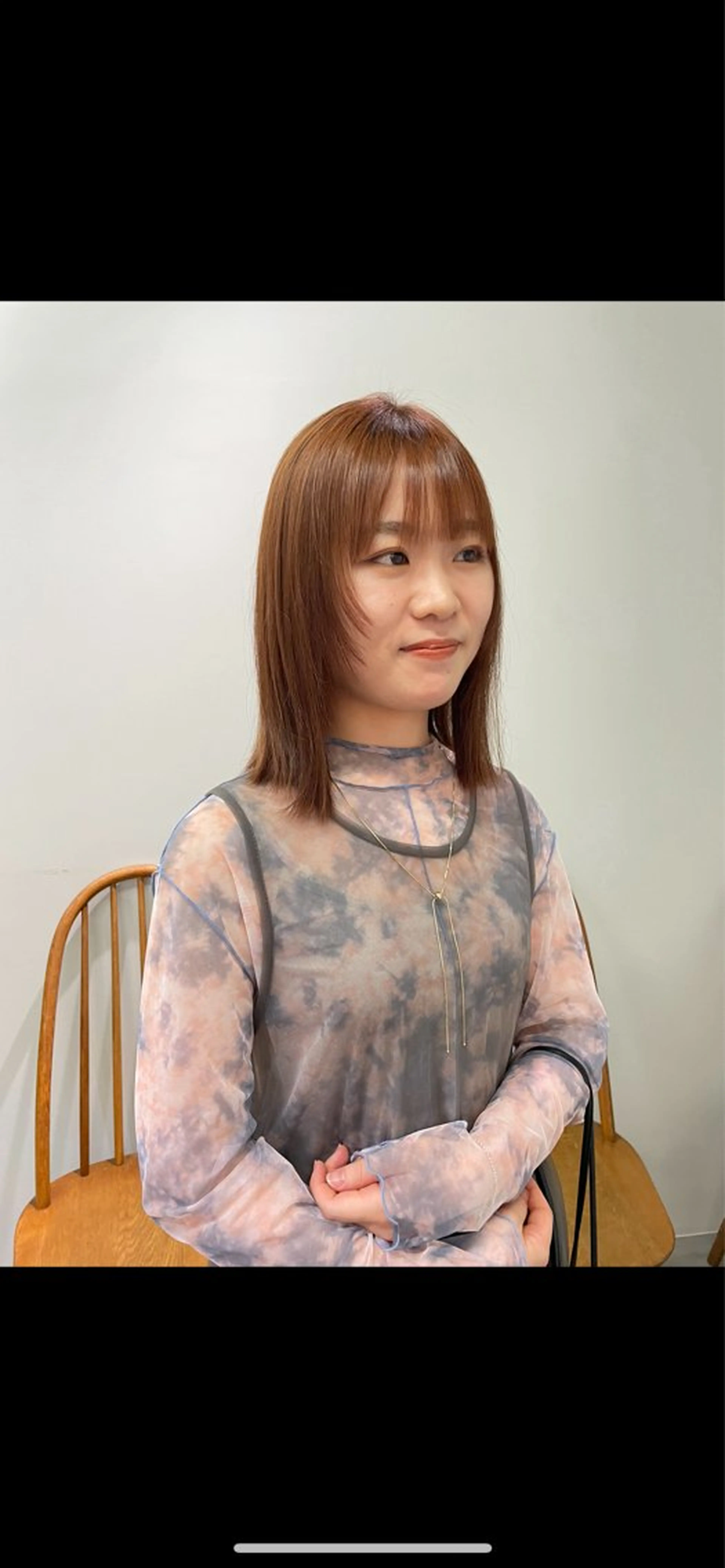 セミロング DEE okumuraのヘアスタイル