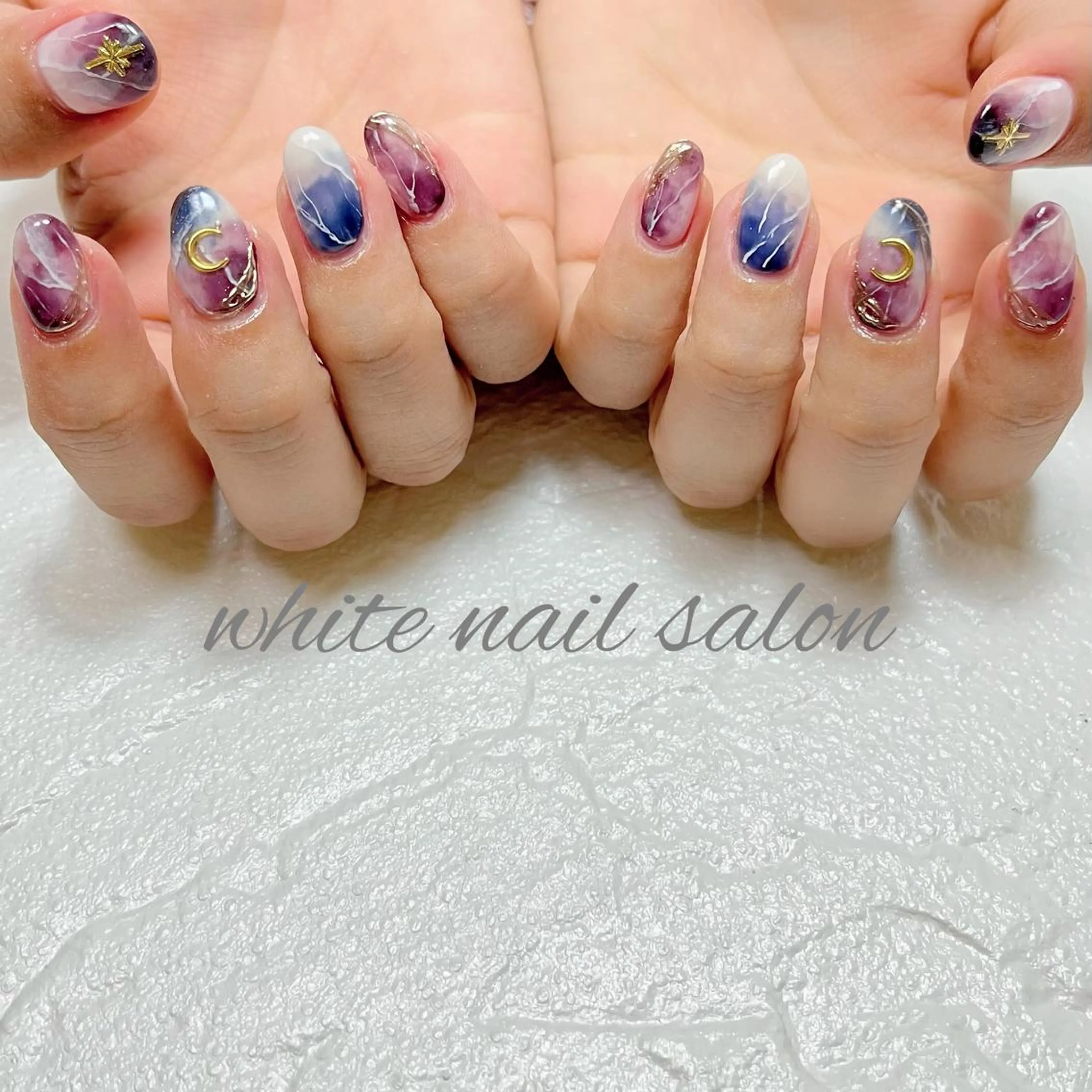 ネイル フットネイル ジェルネイル ハードジェル ラメ(グリッター) 持ち込み ハンドネイル white nail salonのネイルデザイン