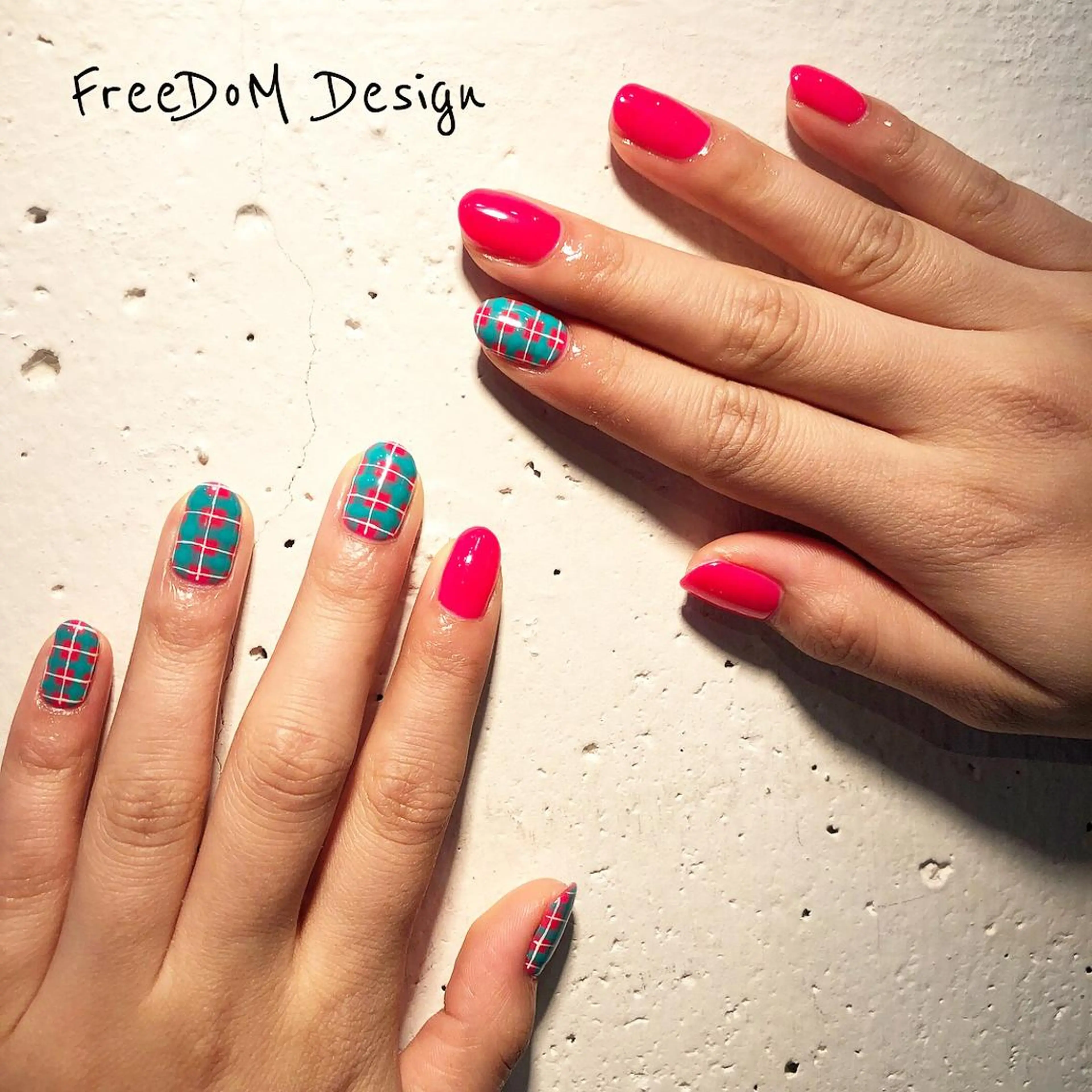 ネイル アートネイル ＦreeDoＭ   Design所属・W KUMIのネイルデザイン