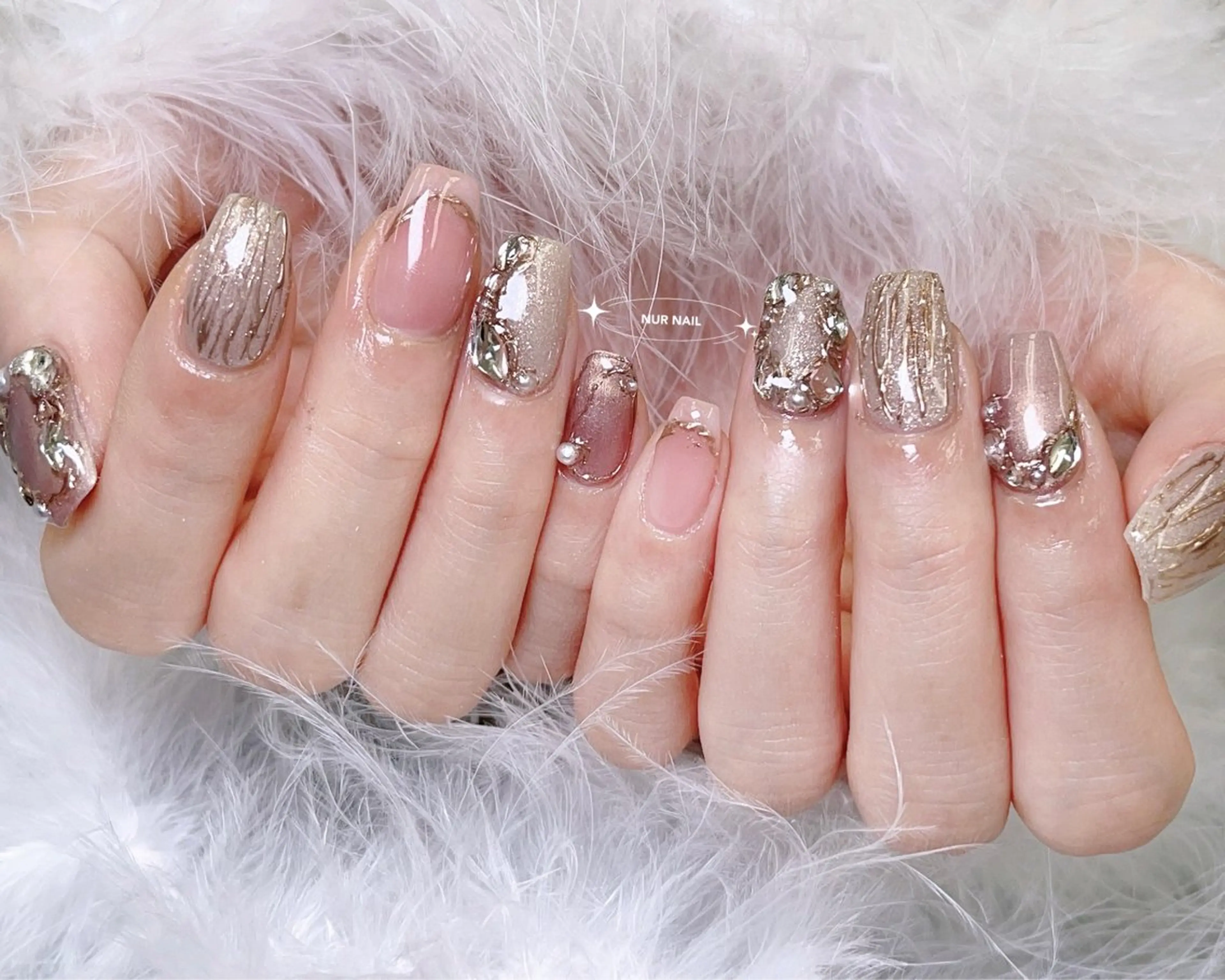 ネイル ハンドネイル ハンドケア RINA 🤍のネイルデザイン