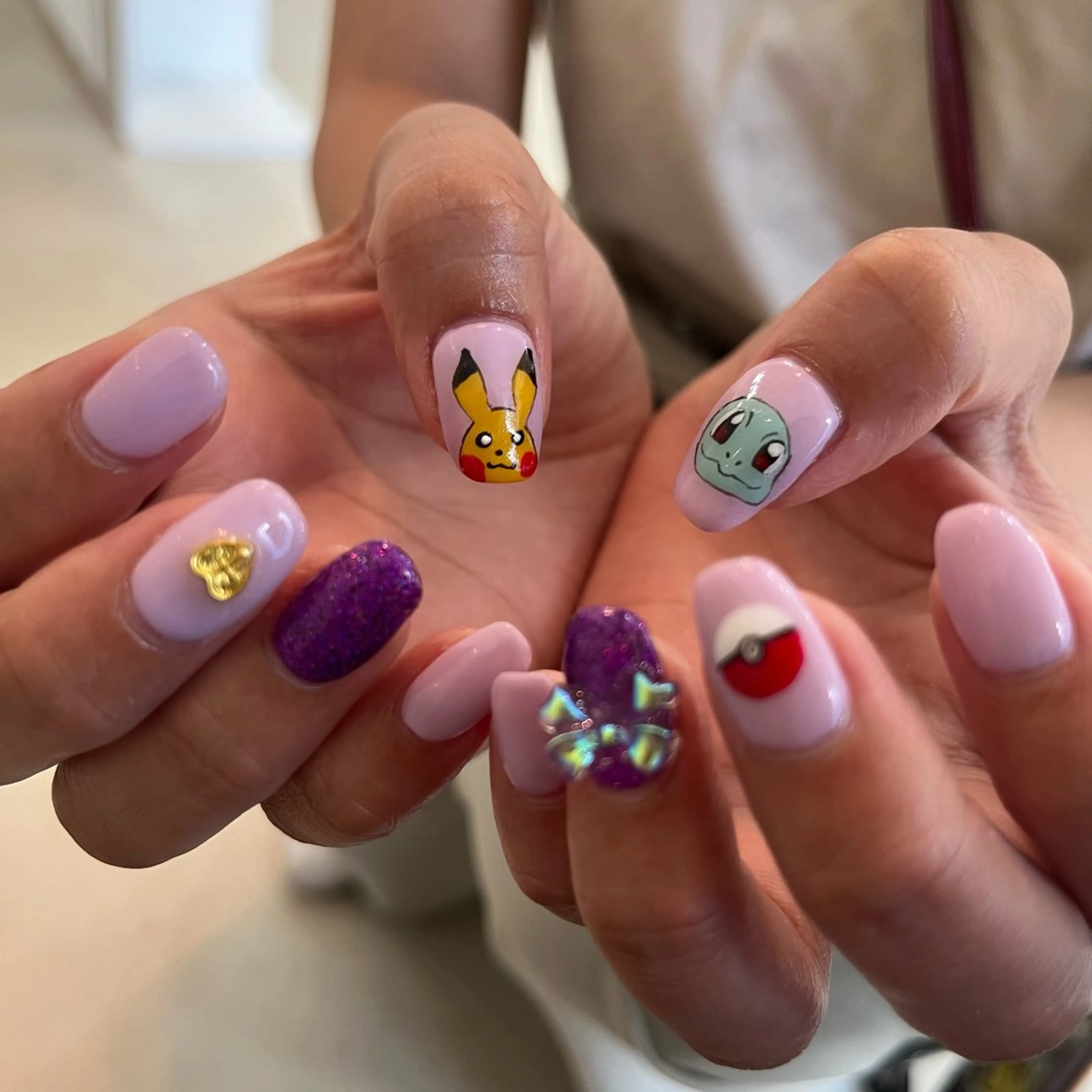 ネイル ハンドネイル ハンドケア THE BALM Noahのネイルデザイン