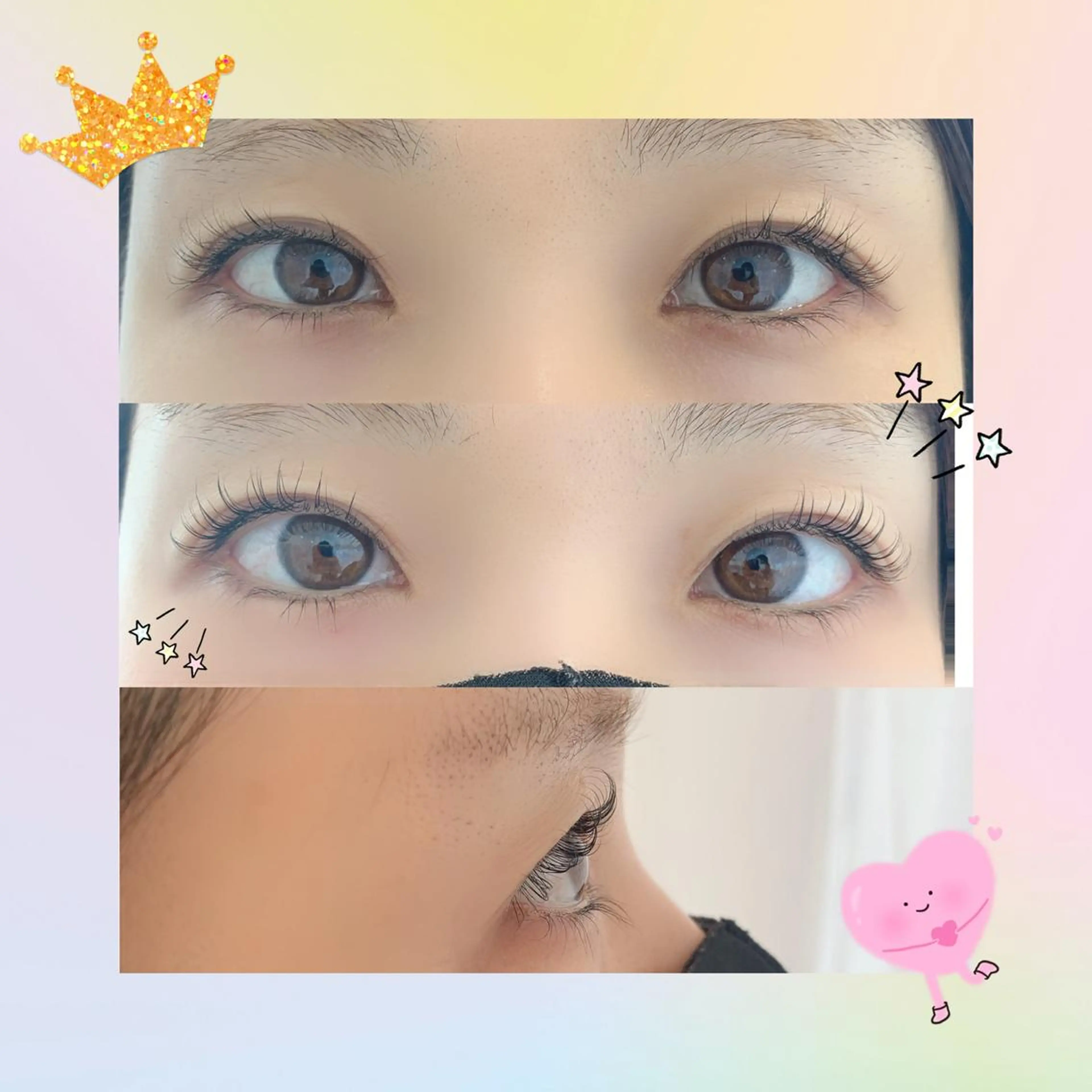 マツエク・マツパ mika ☆のマツエク・マツパデザイン