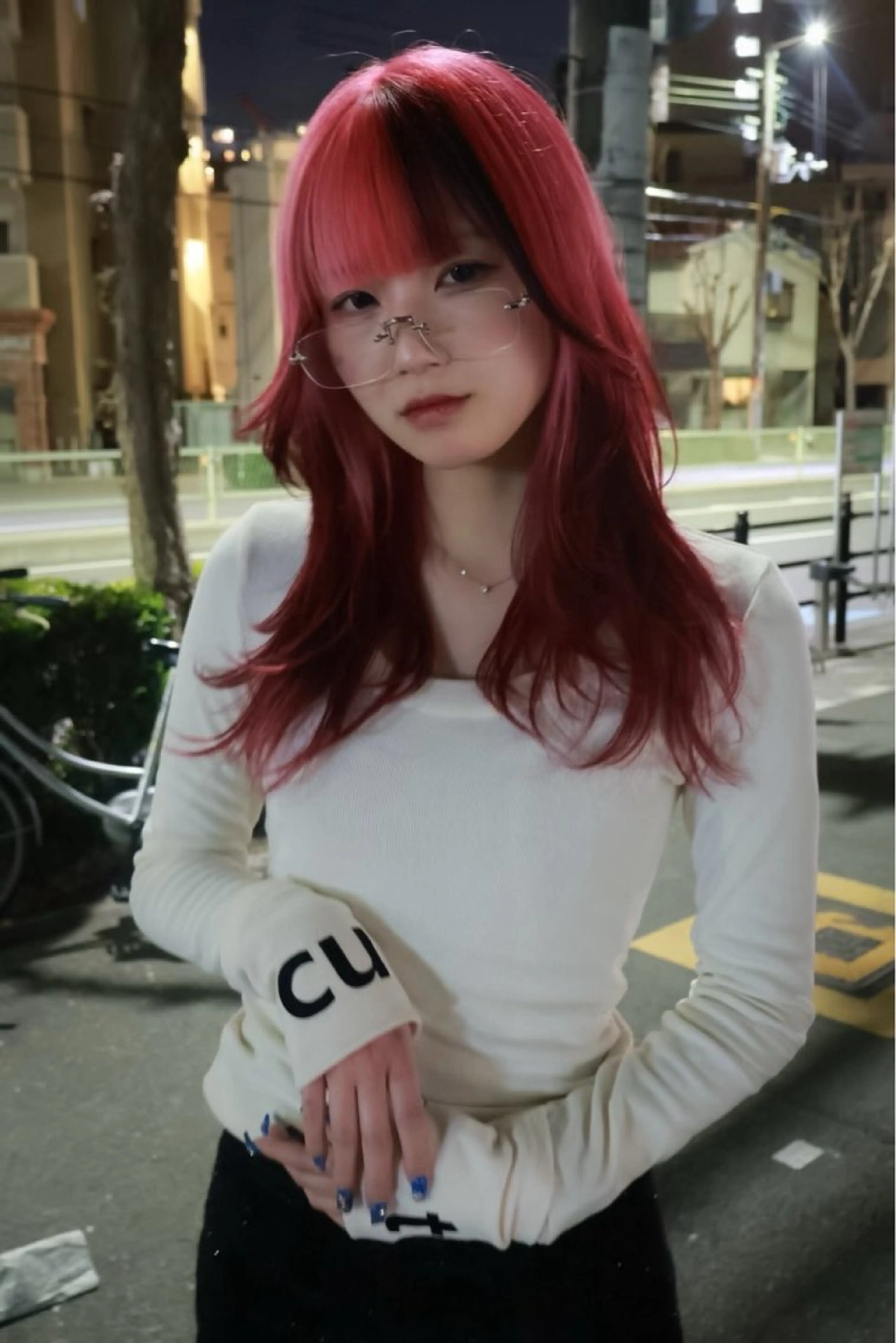 ロング カラー カット ヘアカラー ナチュラル・ハイトー ン🏆HINOKIのヘアスタイル