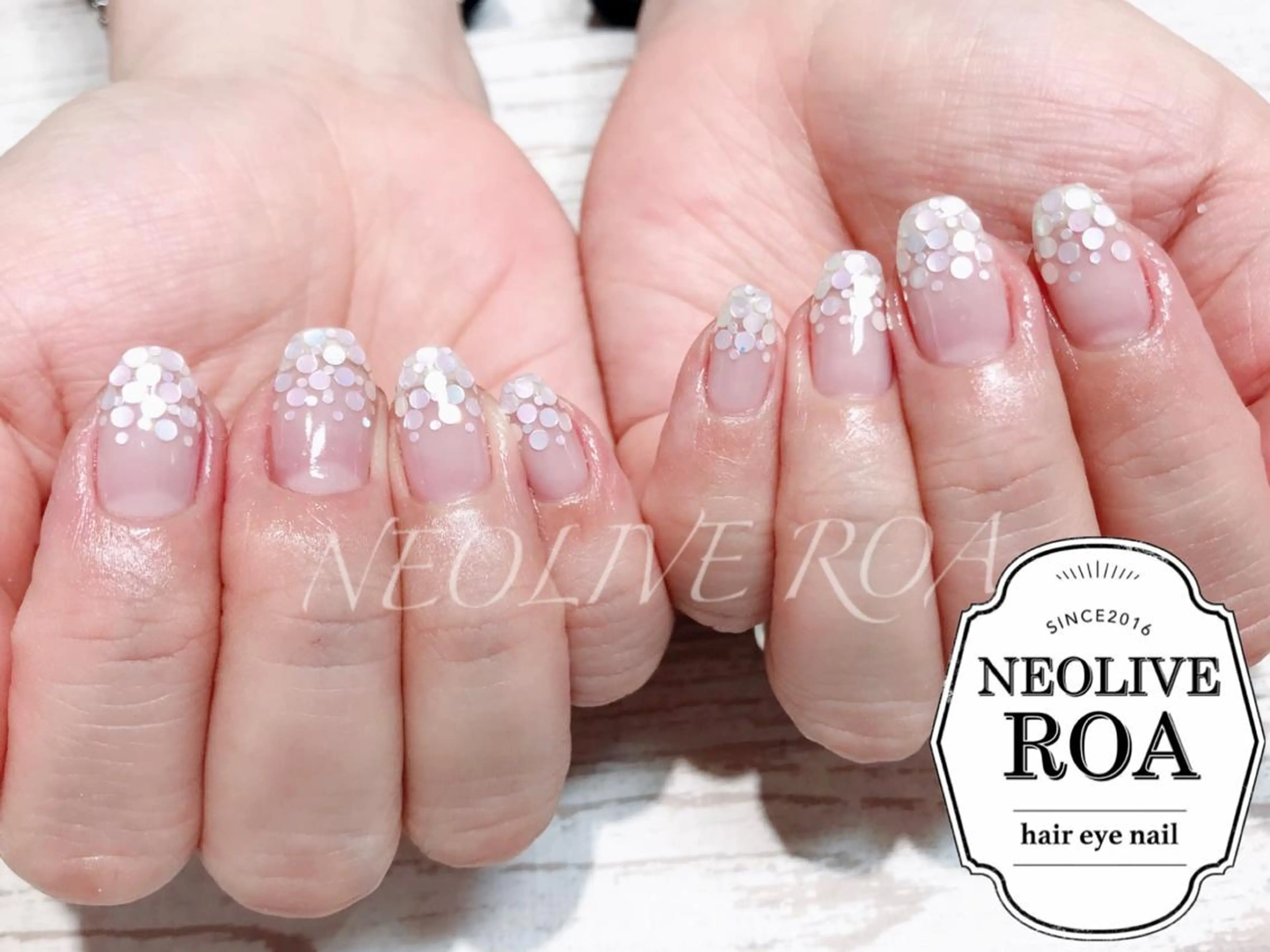 ネイル グラデーション ホログラムネイル Nail by selen所属・Nail by selenのネイルデザイン
