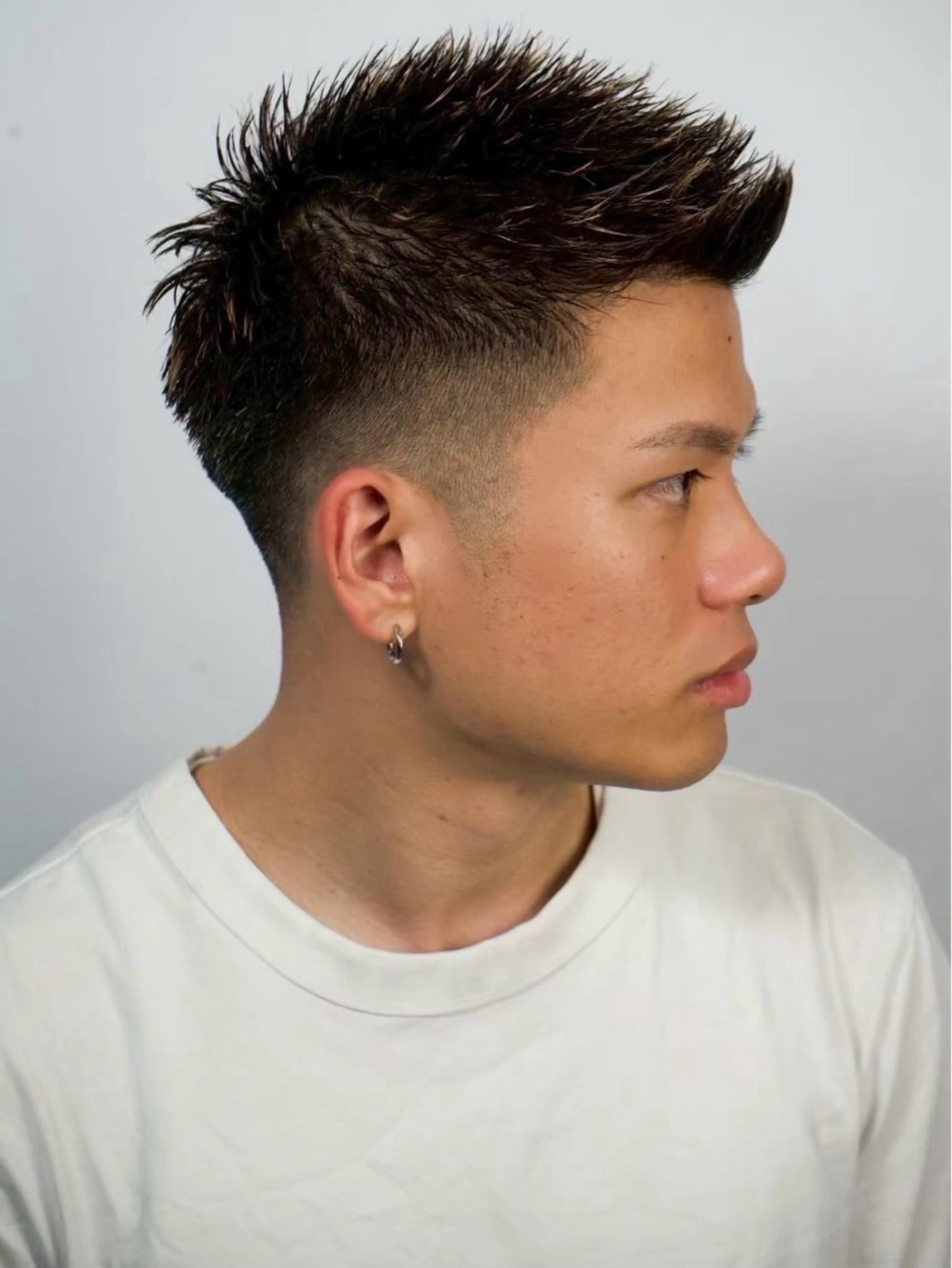 ショート ヒロ銀座barber shop 難波所属・つつみうち ふわりのヘアスタイル