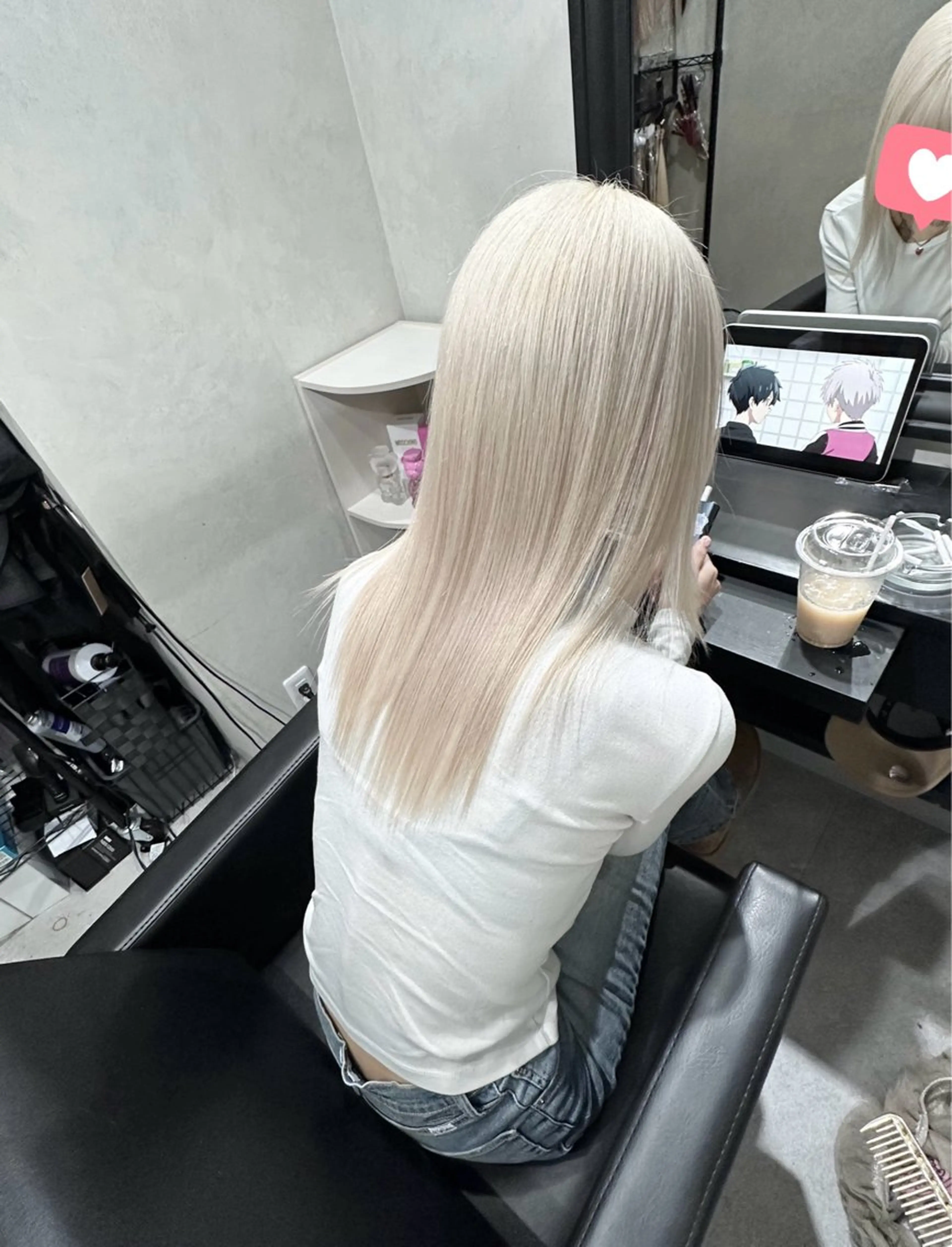 ミディアム カラー シシド ユウスケ Aceのヘアスタイル