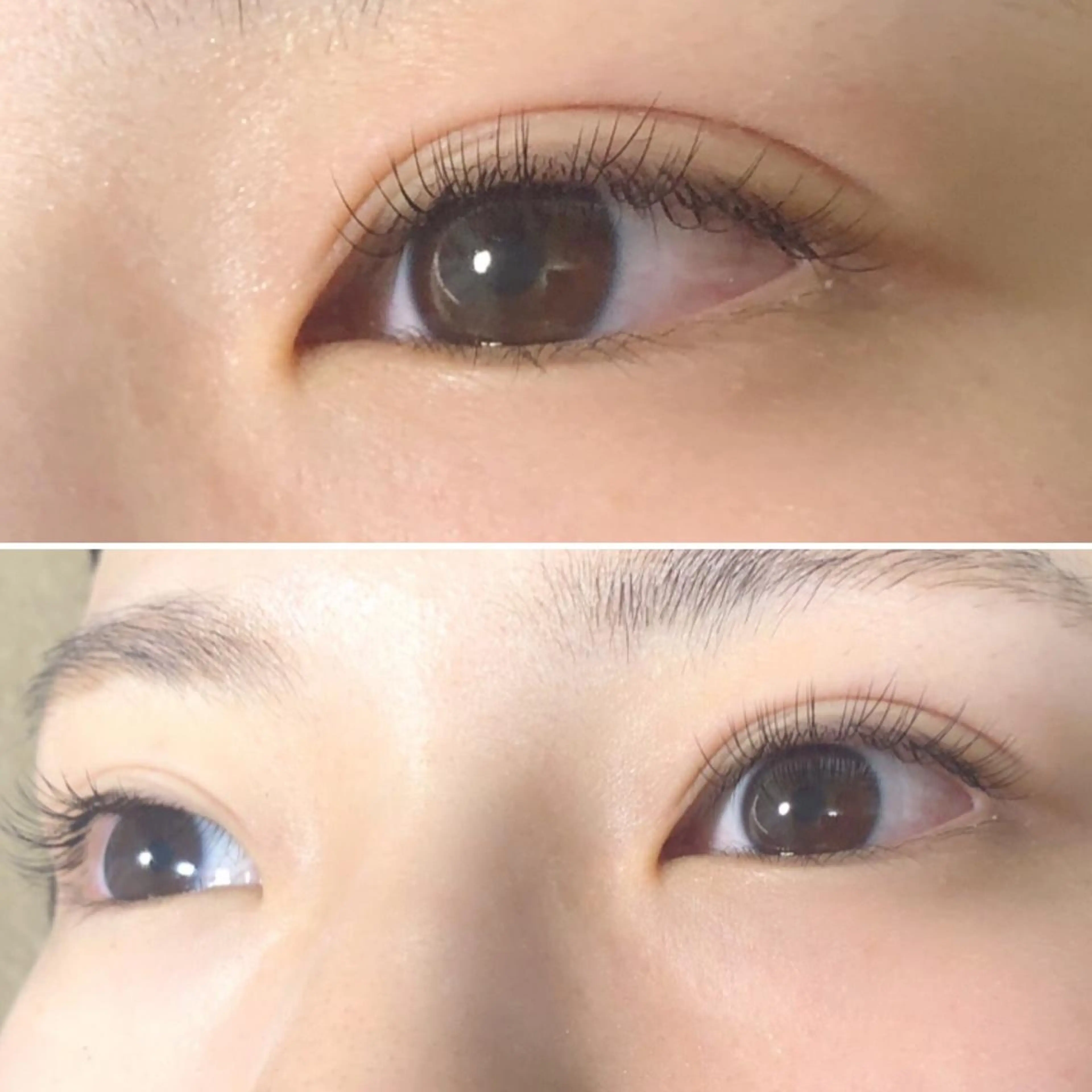 マツエク・マツパ ナチュラル 一重×まつ毛パーマ Rita Eyesのマツエク・マツパデザイン