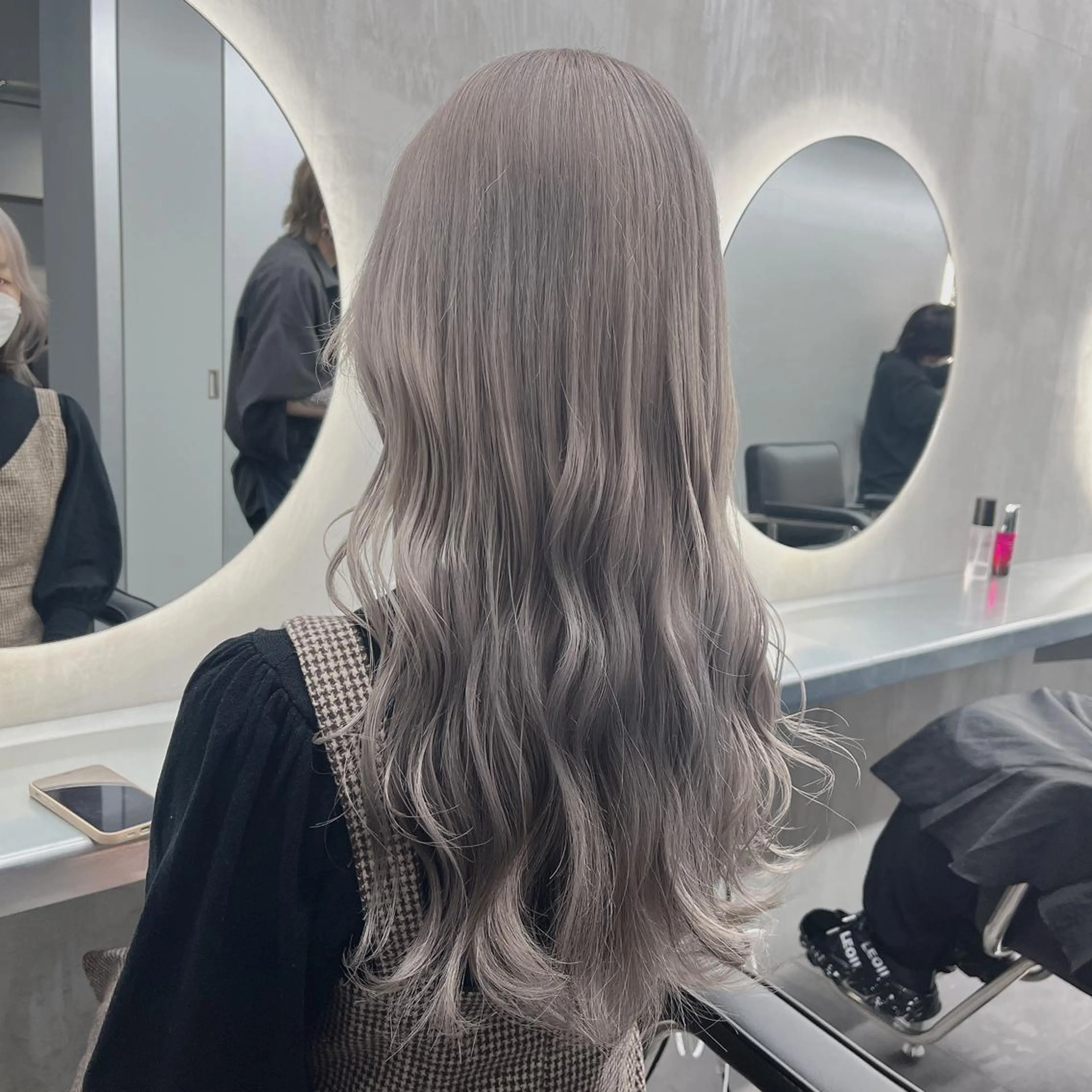 ロング カラー ☁️グレージュカラー TAKUYA☁️のヘアスタイル