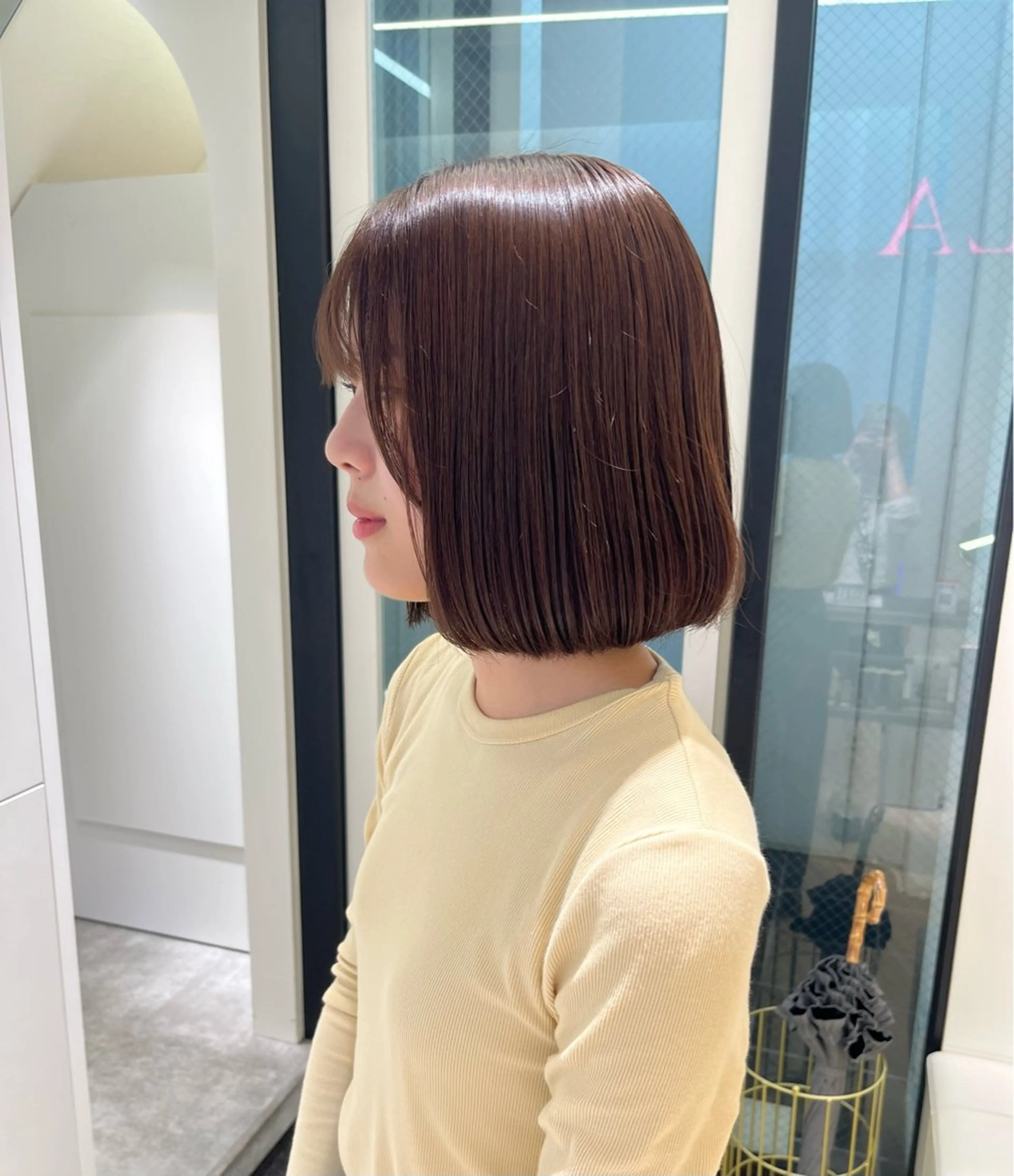 ミディアム カラー ヘアカラー ParveMix / 山本 玲南🫧🪽のヘアスタイル