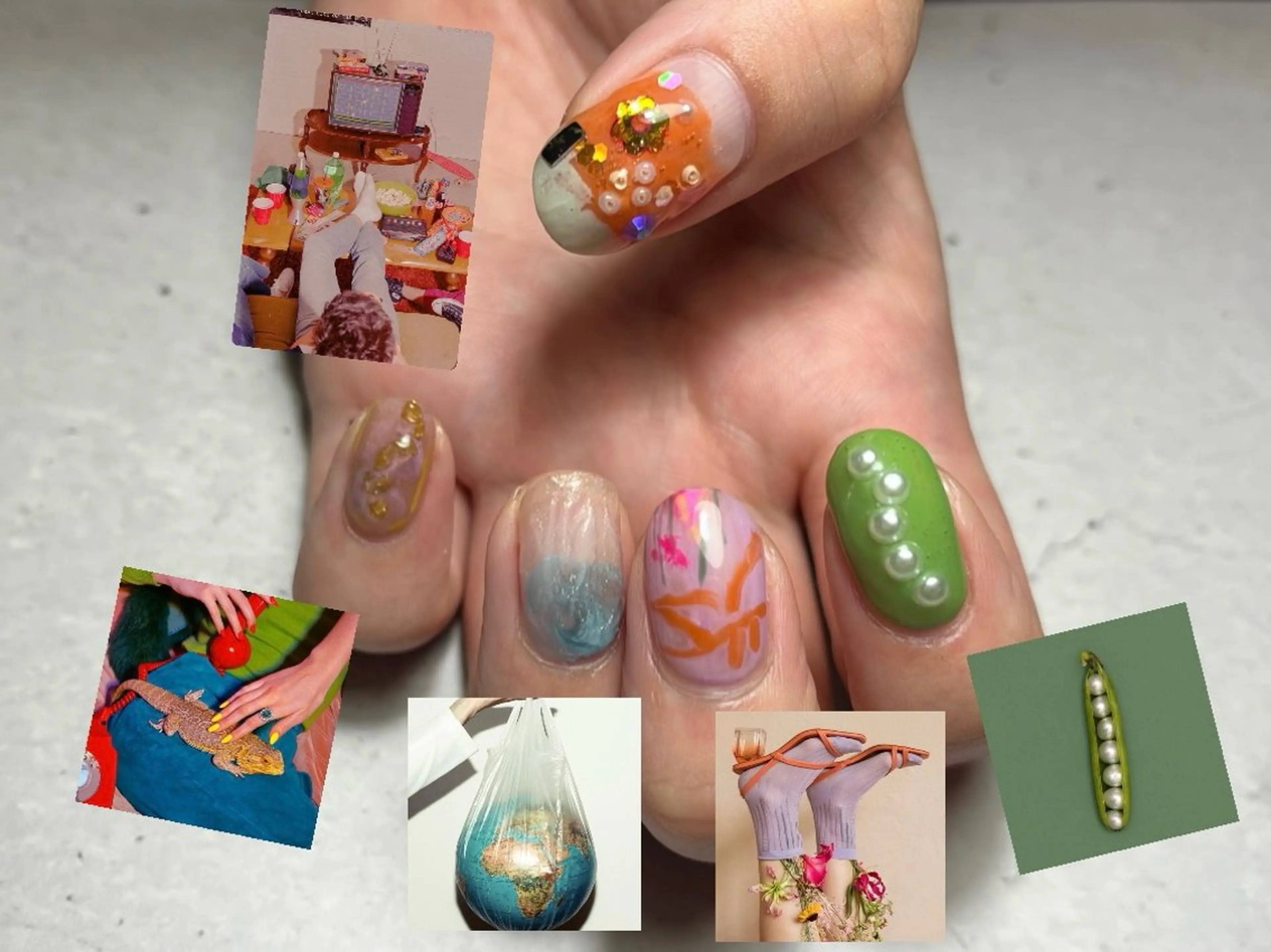 ネイル ハンドネイル アトリエ ○△□のネイルデザイン