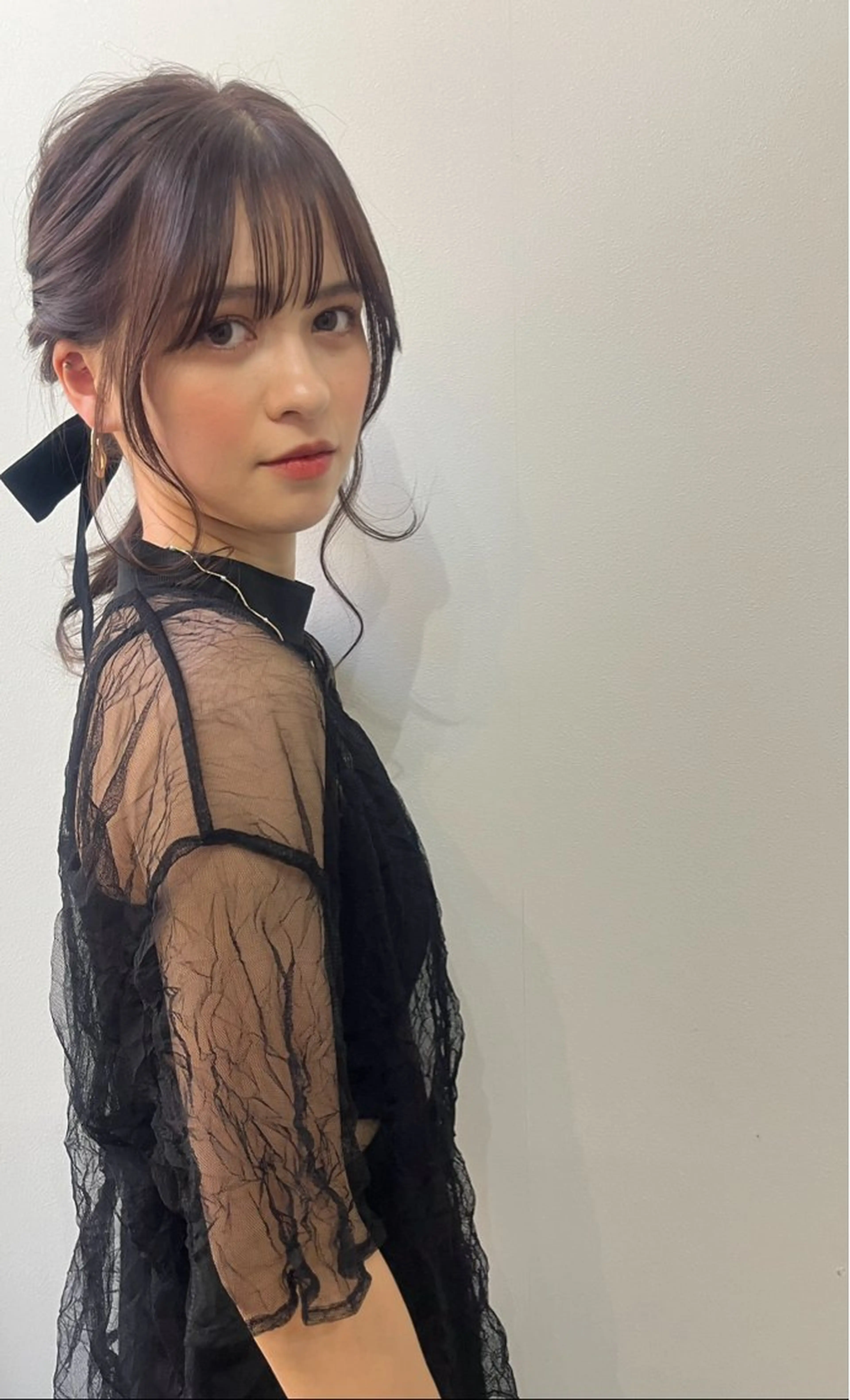 セミロング カラー ヘアアレンジ 🫧ぷる艶カラー🫧 Yuubi🦩のヘアスタイル