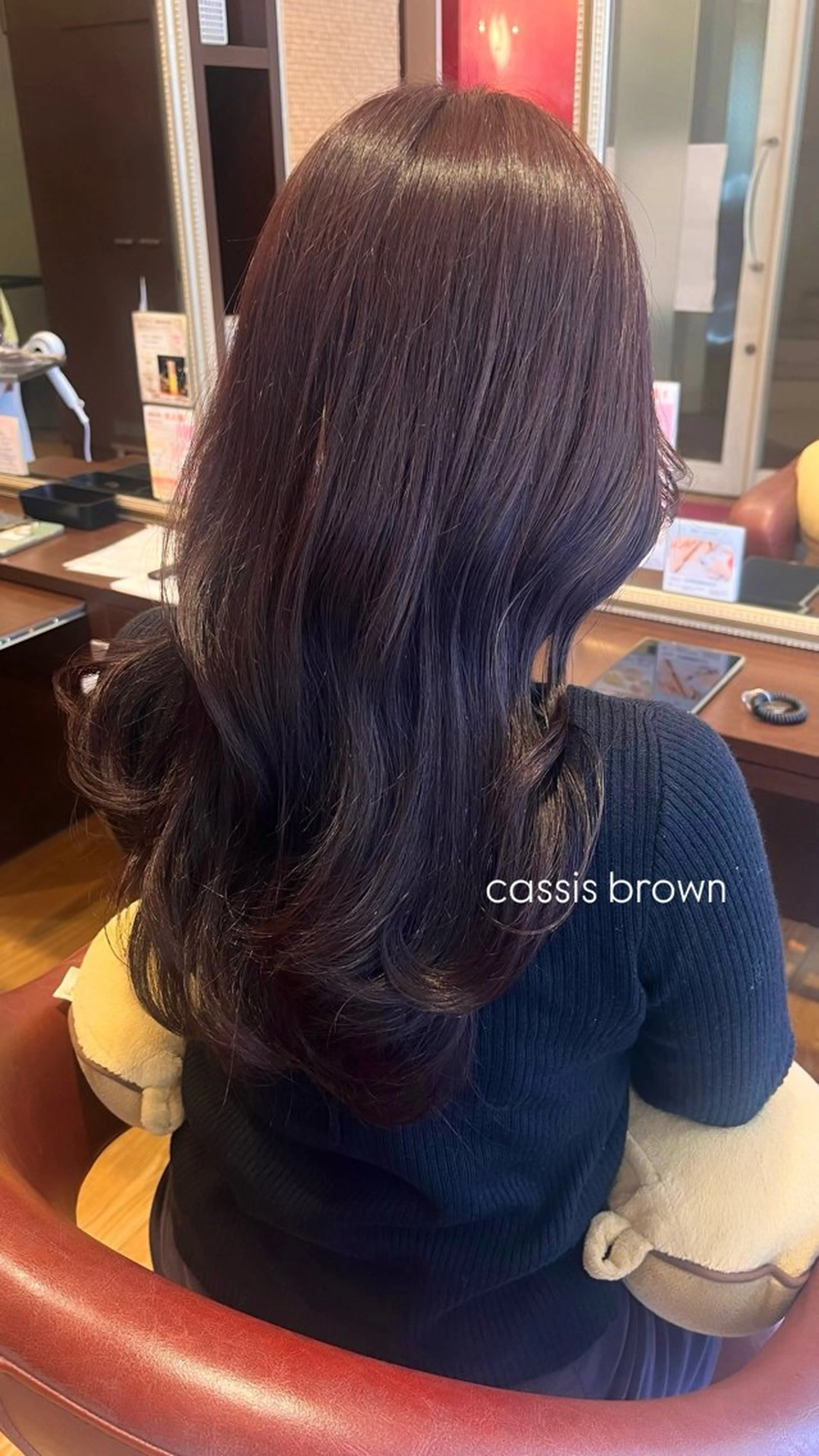 ロング カラー ヘアカラー LENAHC ist アベフミナのヘアスタイル