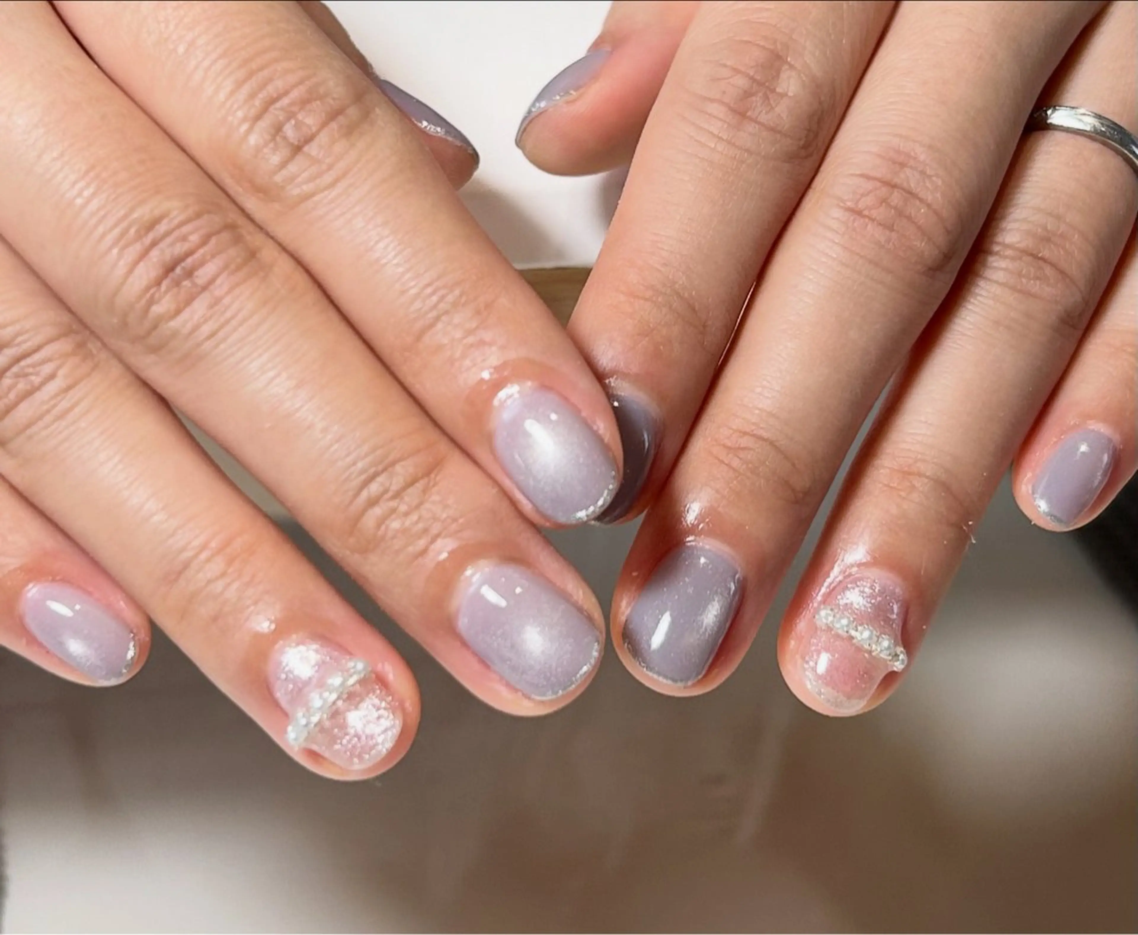 ネイル マグネットネイル 持ち込み milimili アンナのネイルデザイン