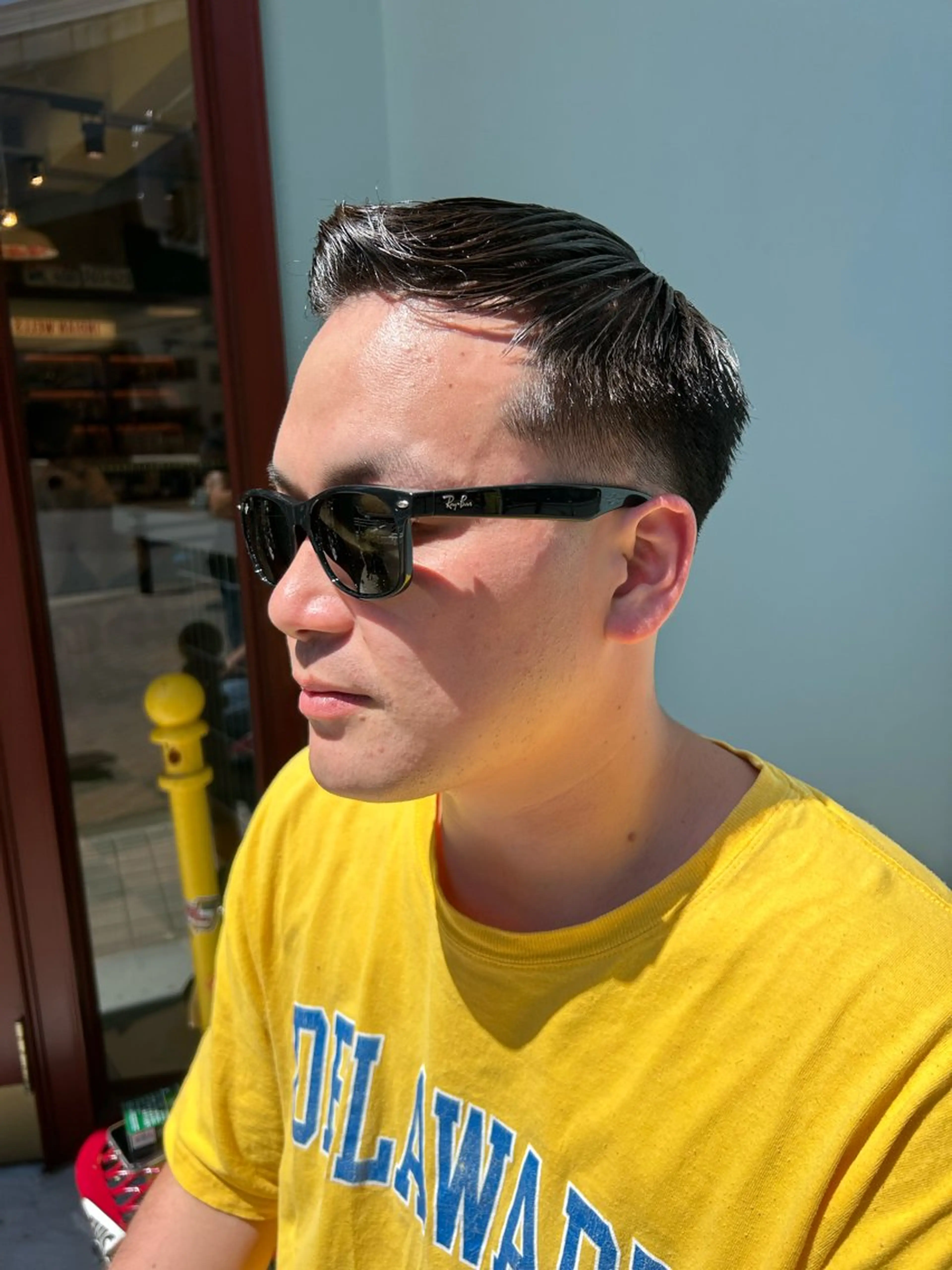 ショート メンズ フェードカット メンズパーマ スキンフェード スパイキーショート ショートヘア カット LOSOME CUT WORKS所属・鈴木 航のヘアスタイル