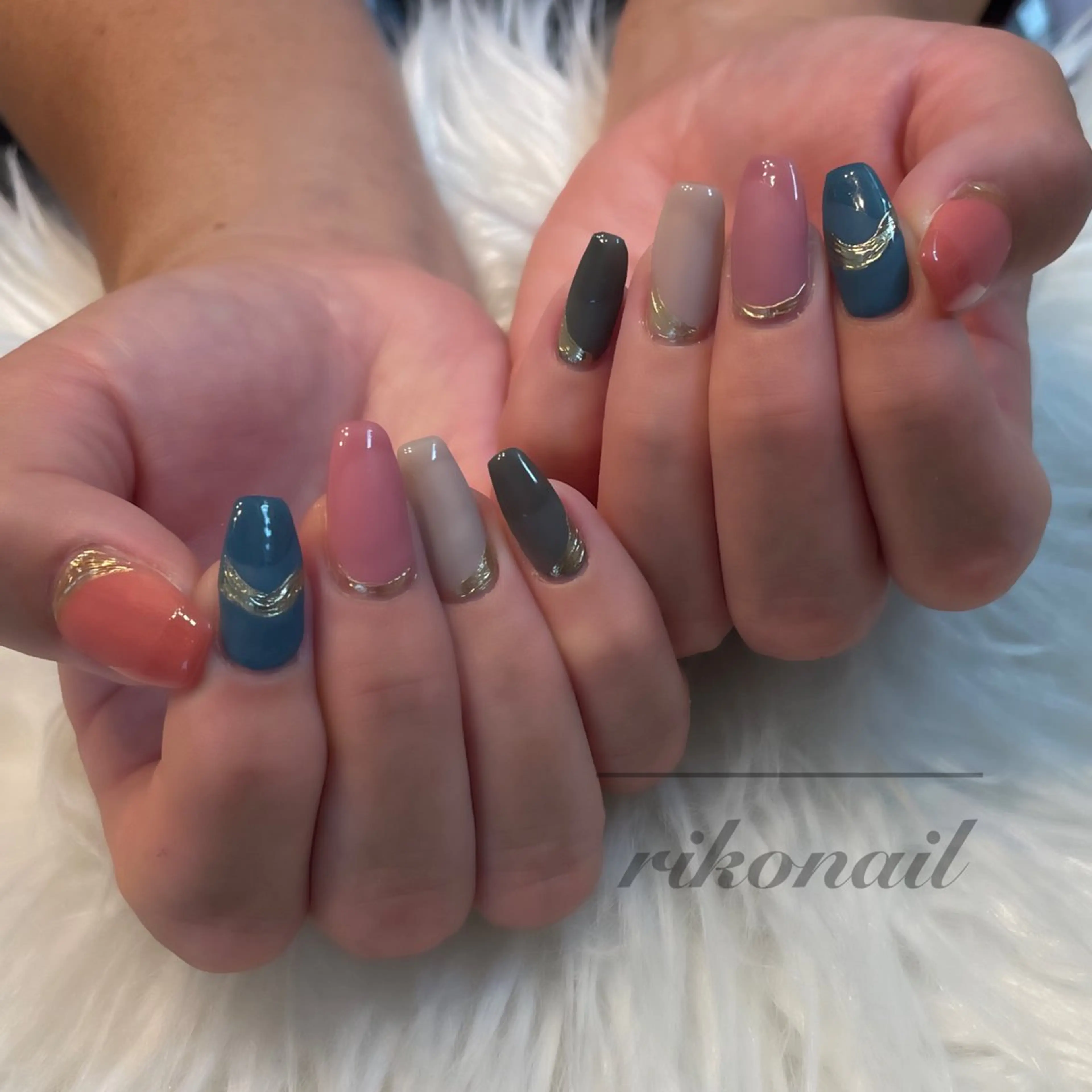 ネイル ハンドネイル riko nailのネイルデザイン