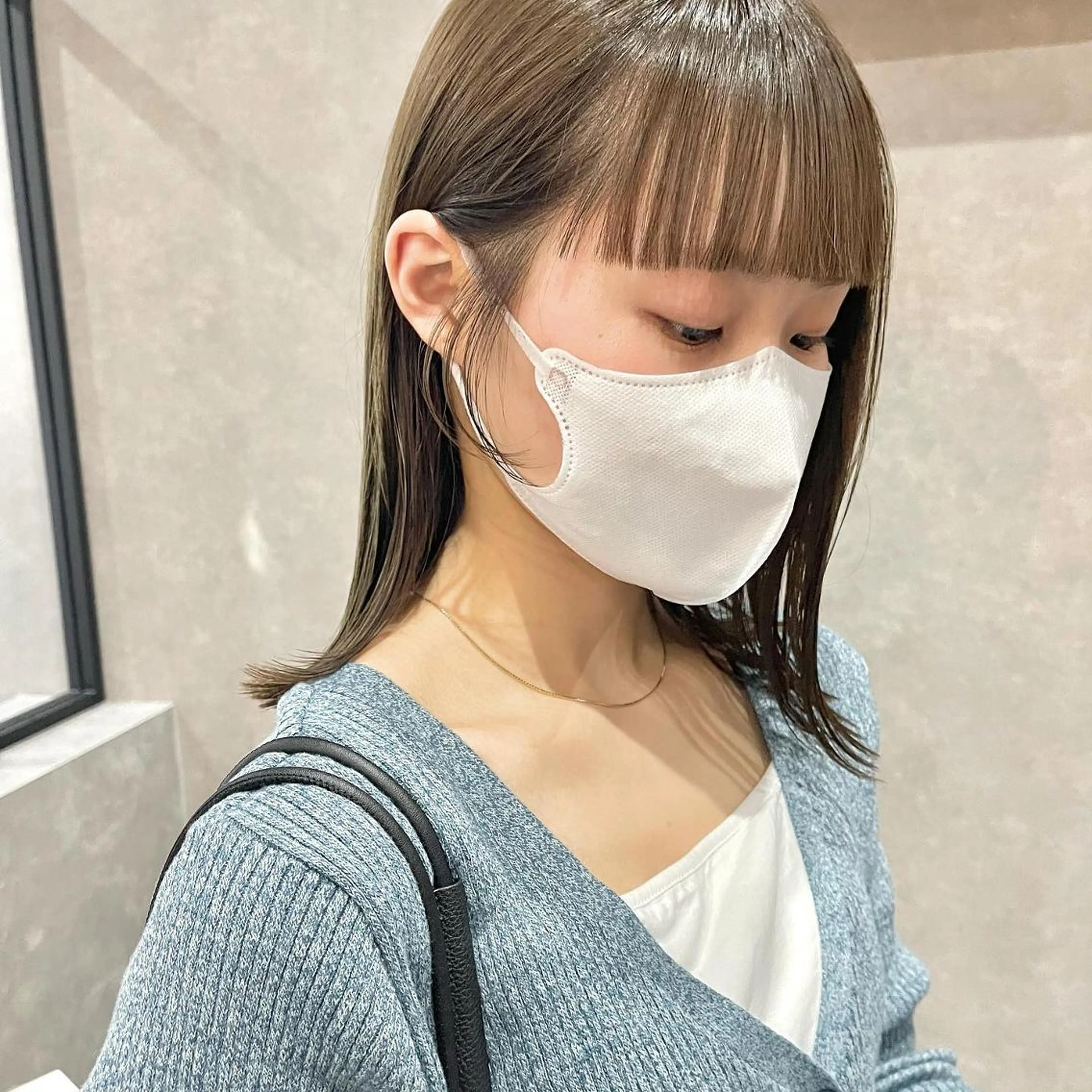 ミディアム mood tatemachiのヘアスタイル