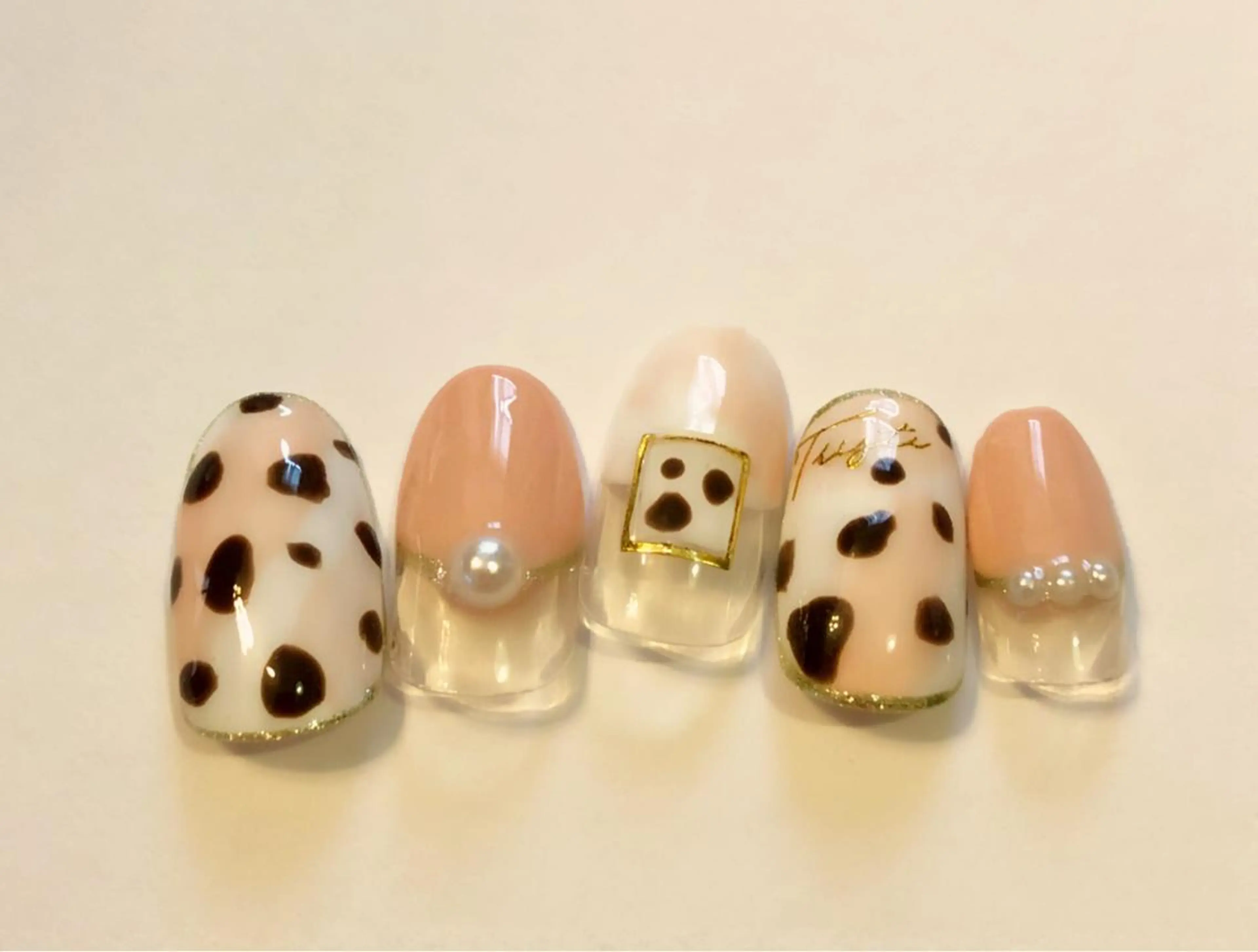 ネイル アニマル柄 ネイルサロン ティンタ所属・馬場 典子のネイルデザイン