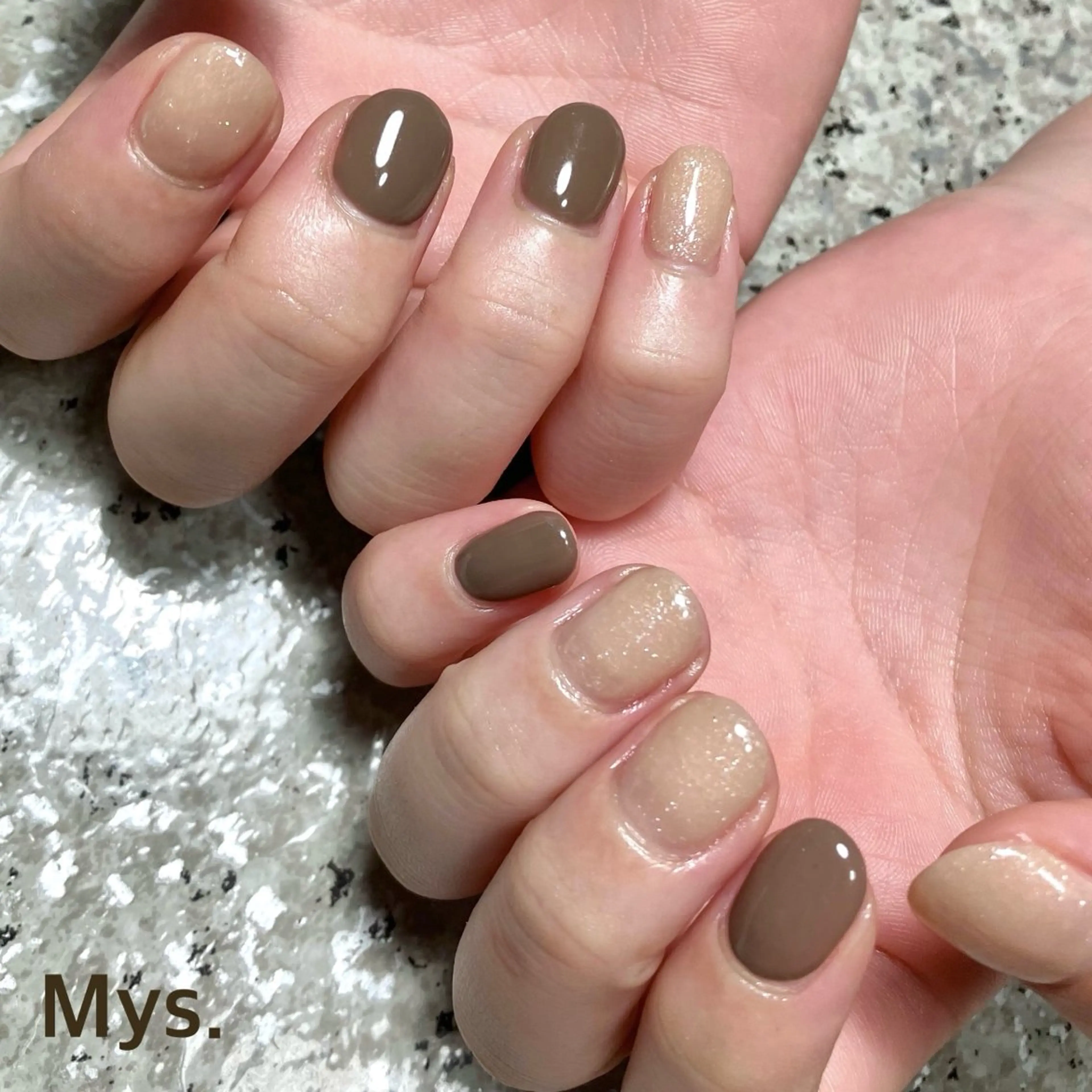 ネイル ハンドネイル Mys. 三上紗紀のネイルデザイン