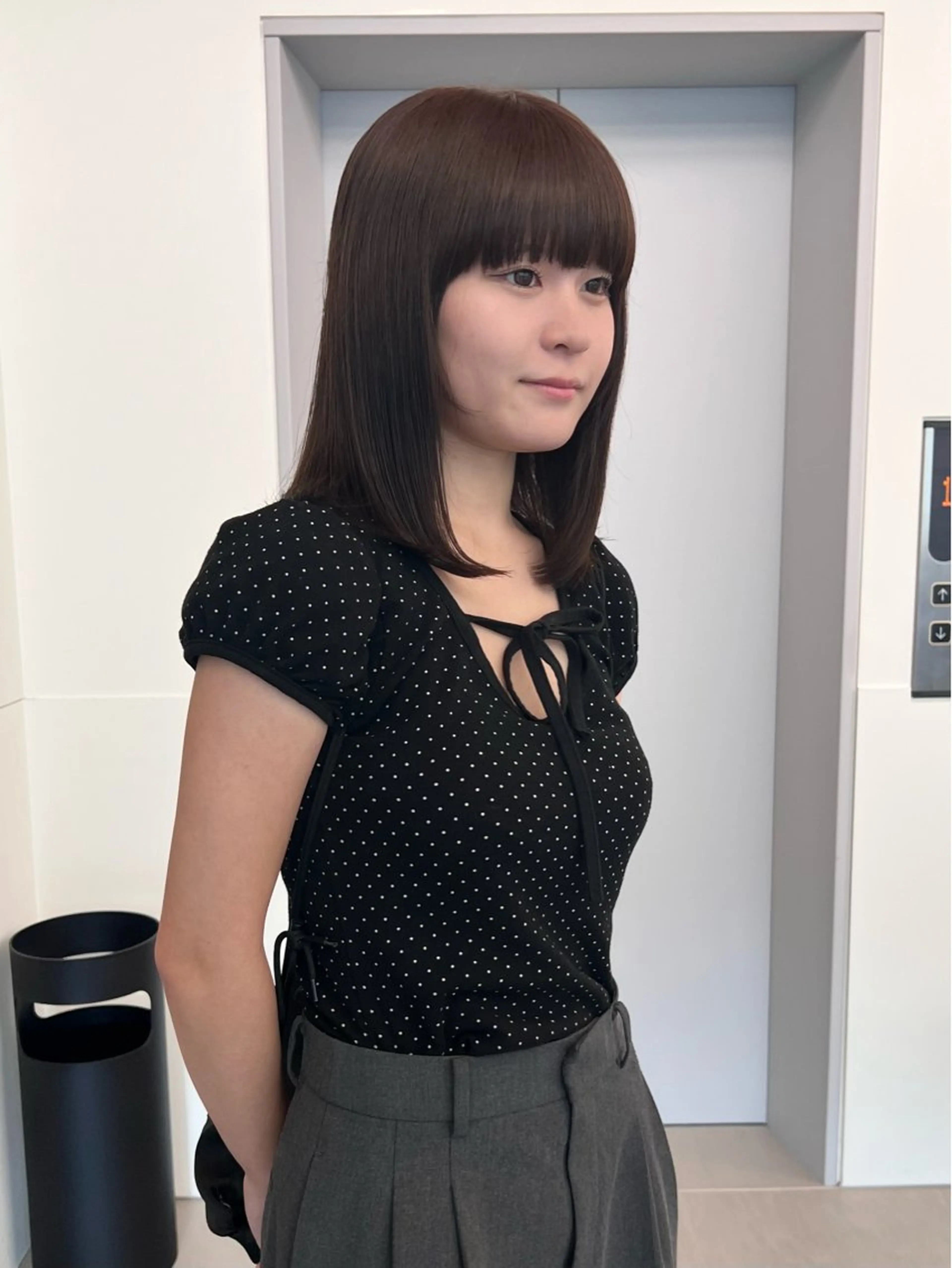 ミディアム カラー 透けるカラー🫧 Memi🎀のヘアスタイル