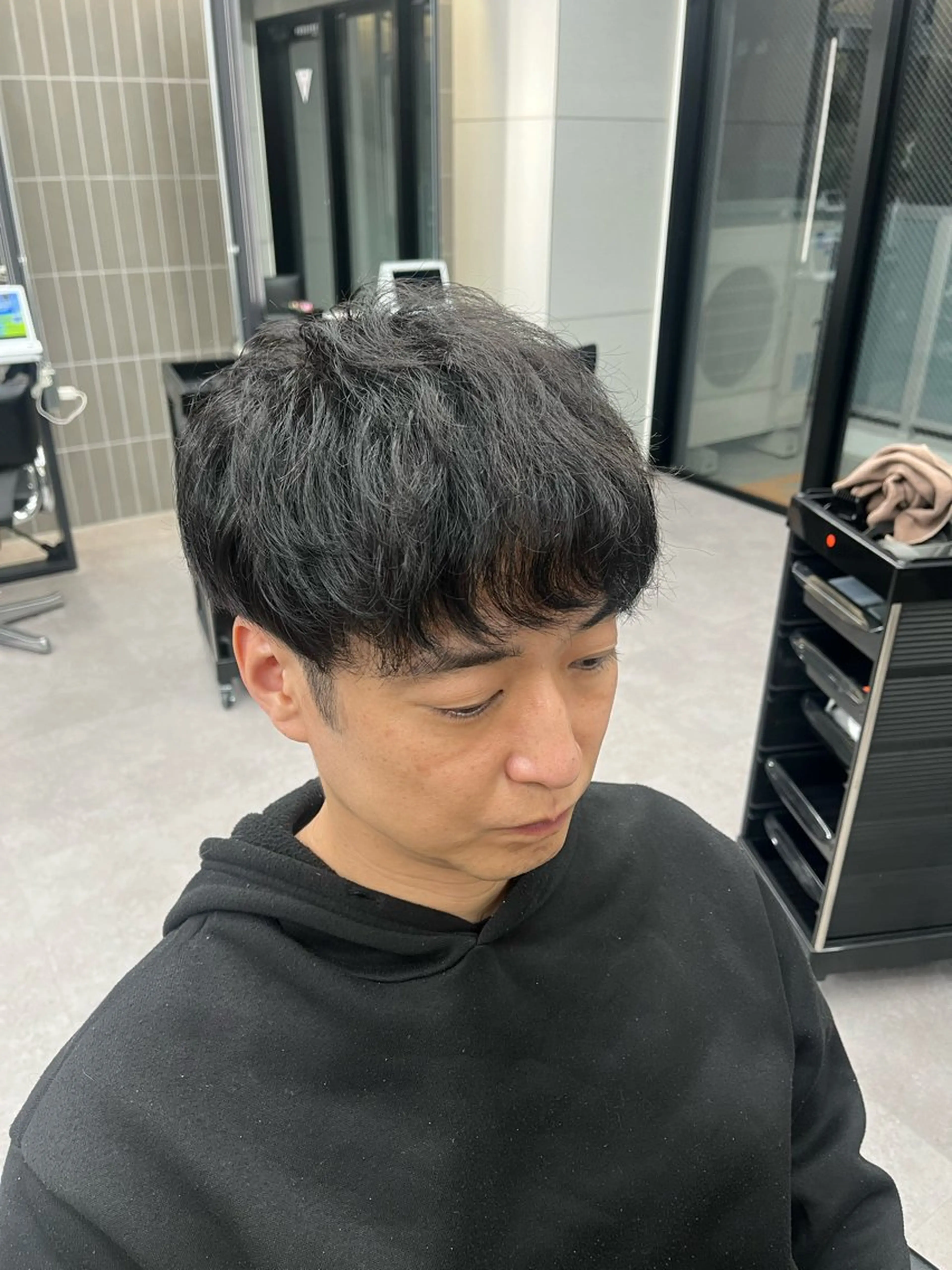 カラー＋カット　【地毛感ブラックカラー】暗くはしたいけど黒染めは嫌な方限定　3／22までの写真