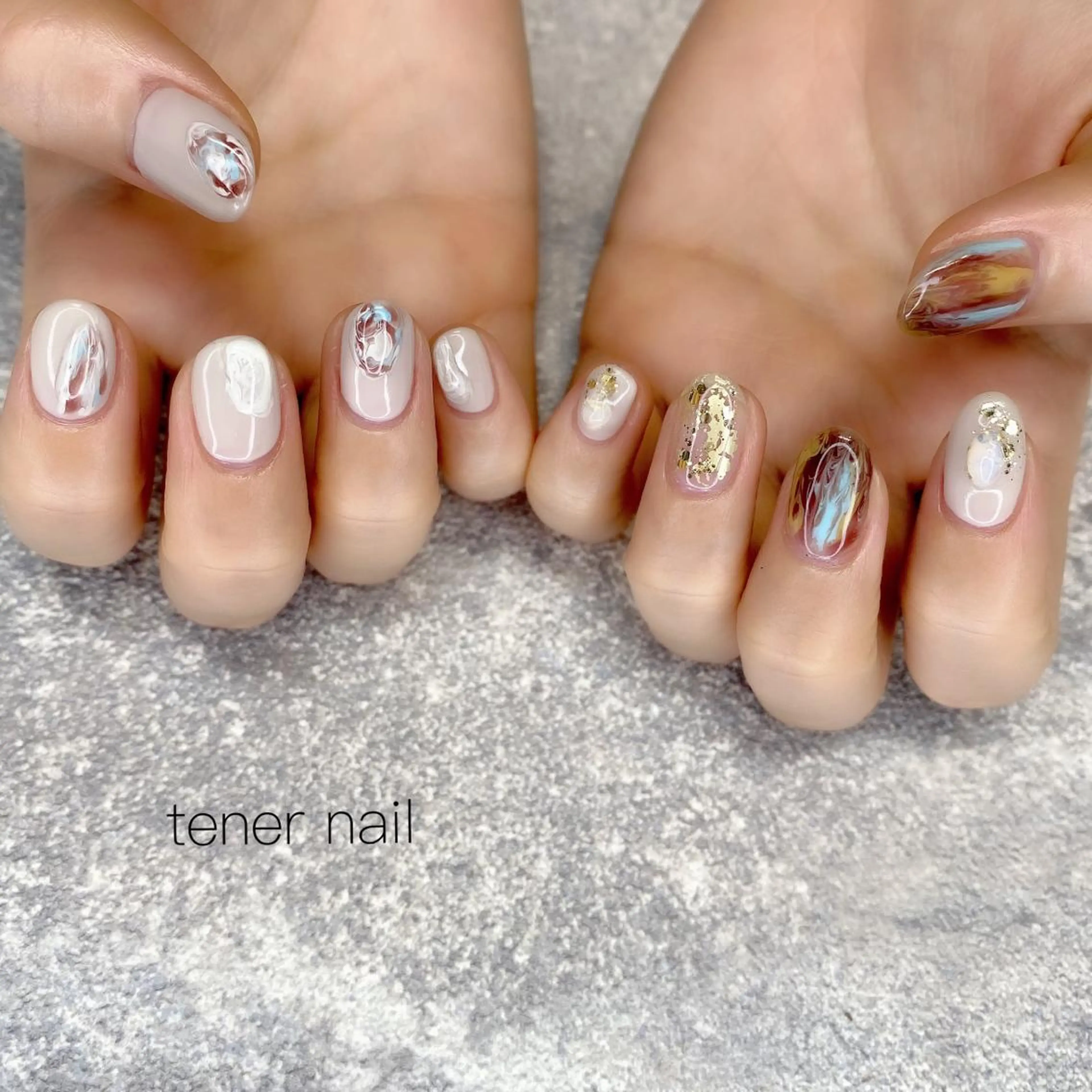 ネイル ニュアンスネイル tener  nail  テネルネイル所属・テネルネイル tener nailのネイルデザイン