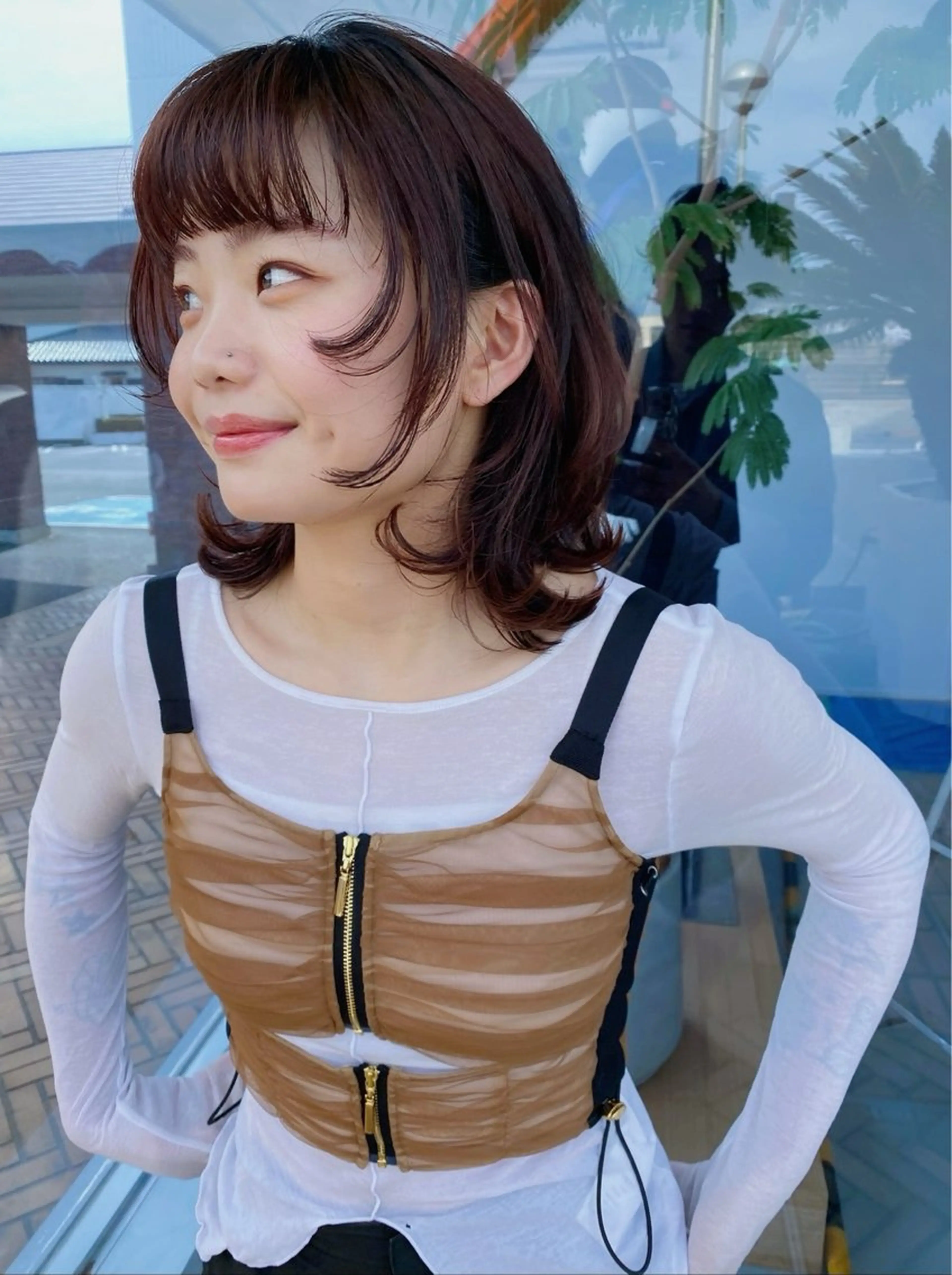 ミディアム TRICCA 銀座所属・奏羽　"メンズ ・パーマ・ショート"のヘアスタイル