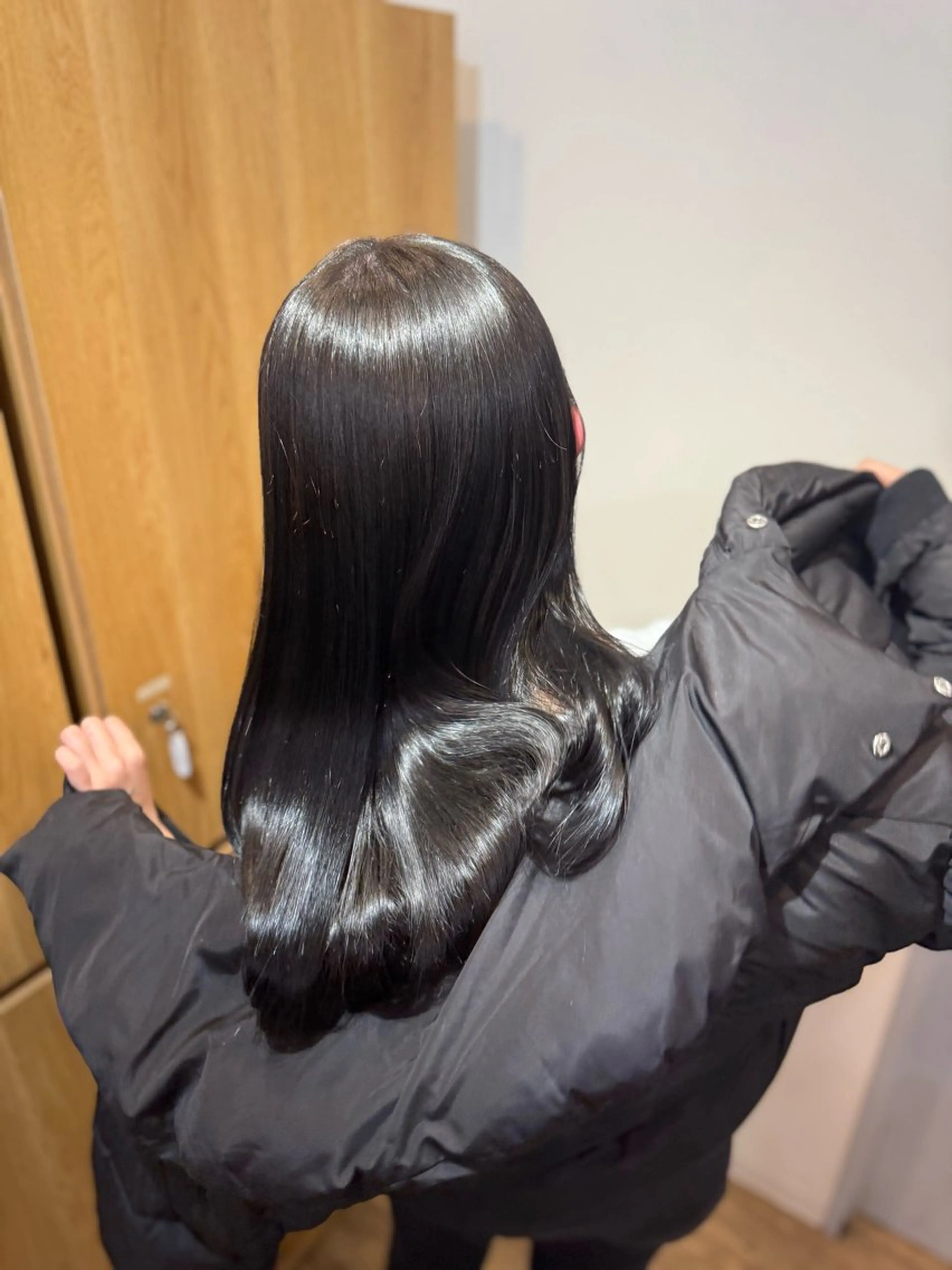 ロング ヘアカラー トリートメント 北新地/縮毛矯正 /あやなのヘアスタイル