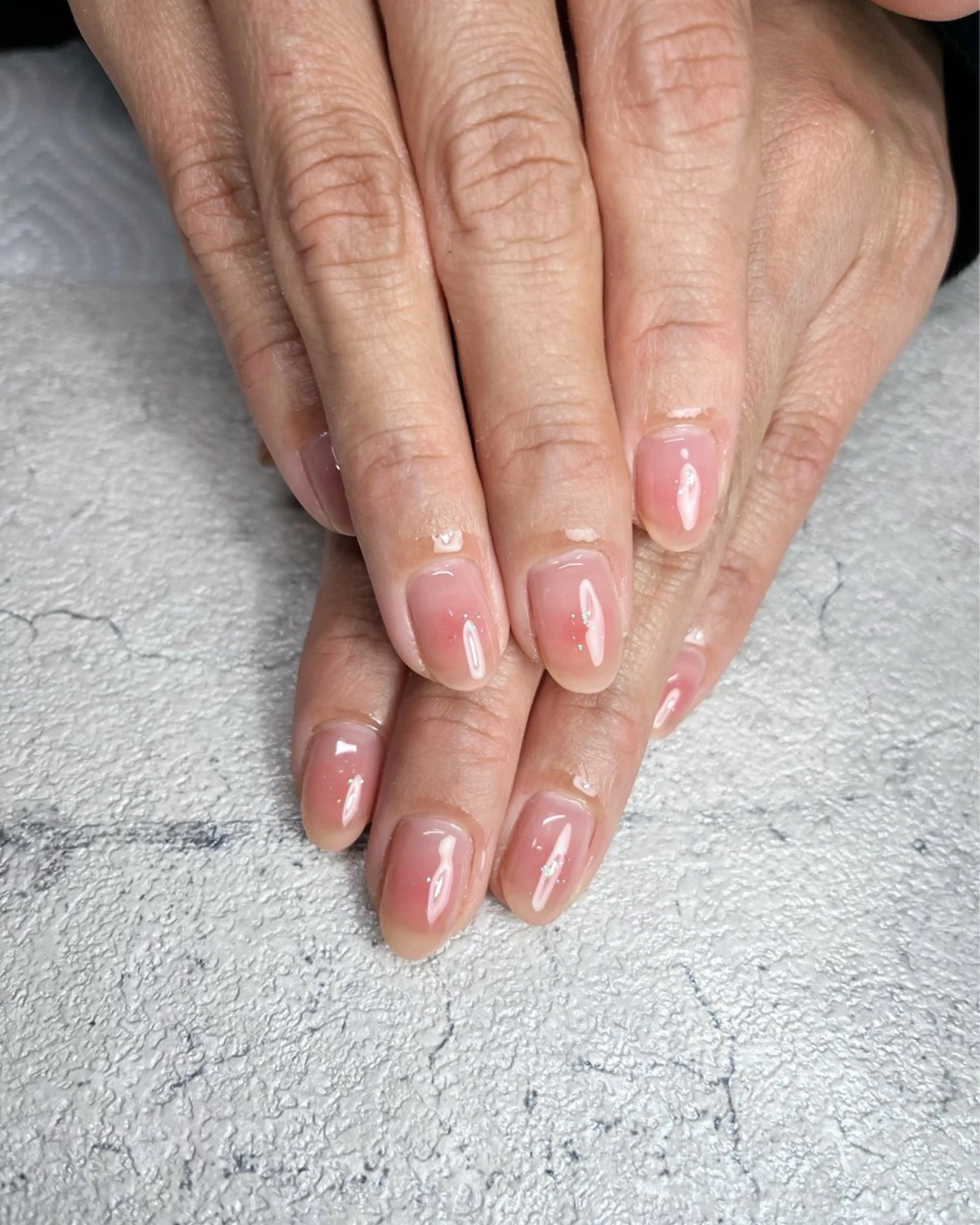 ネイル チークネイル 笹尾 裕美のネイルデザイン