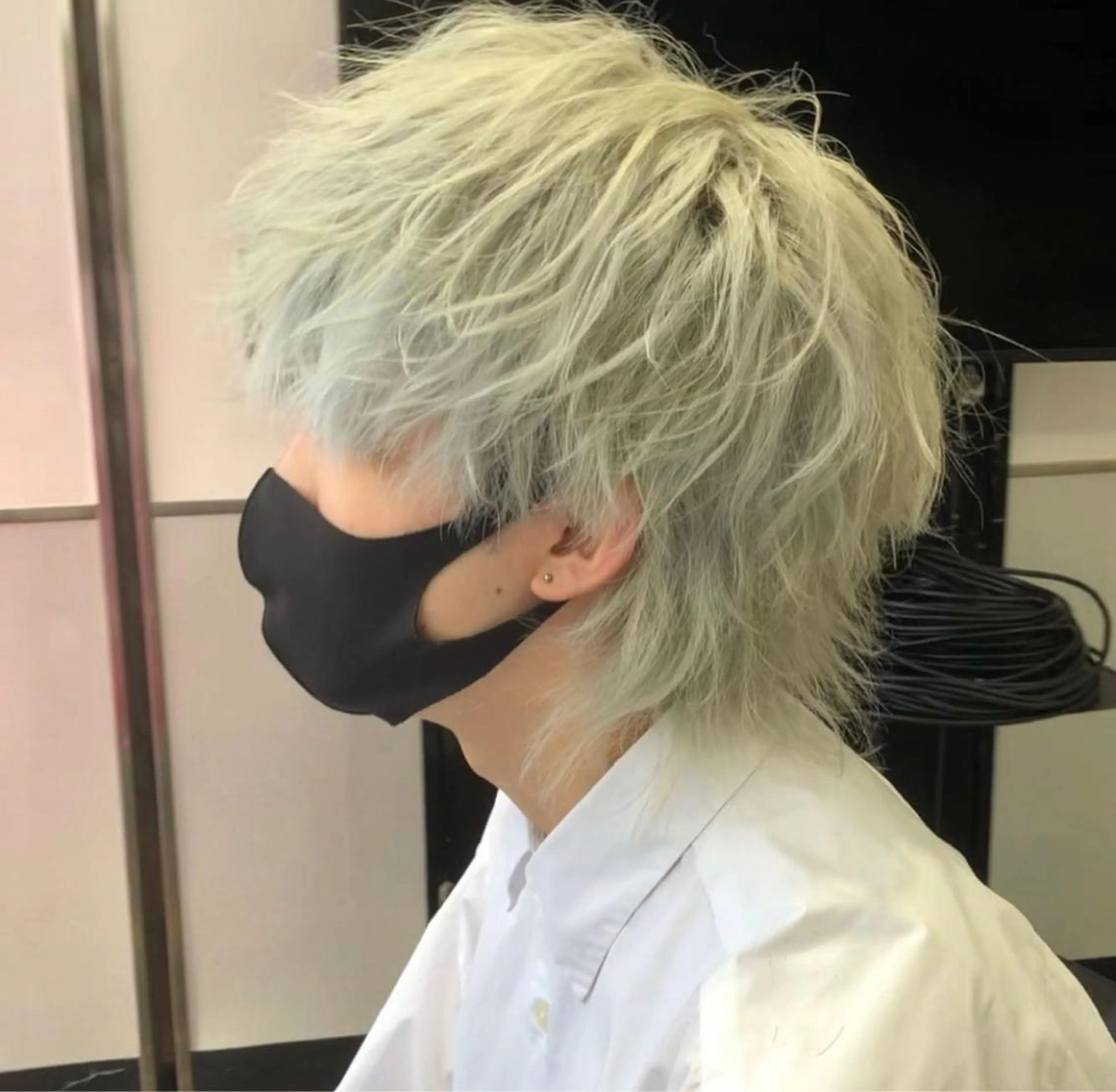 カラー メンズ ブリーチ人気No.1 MANATO🎨🌈のヘアスタイル