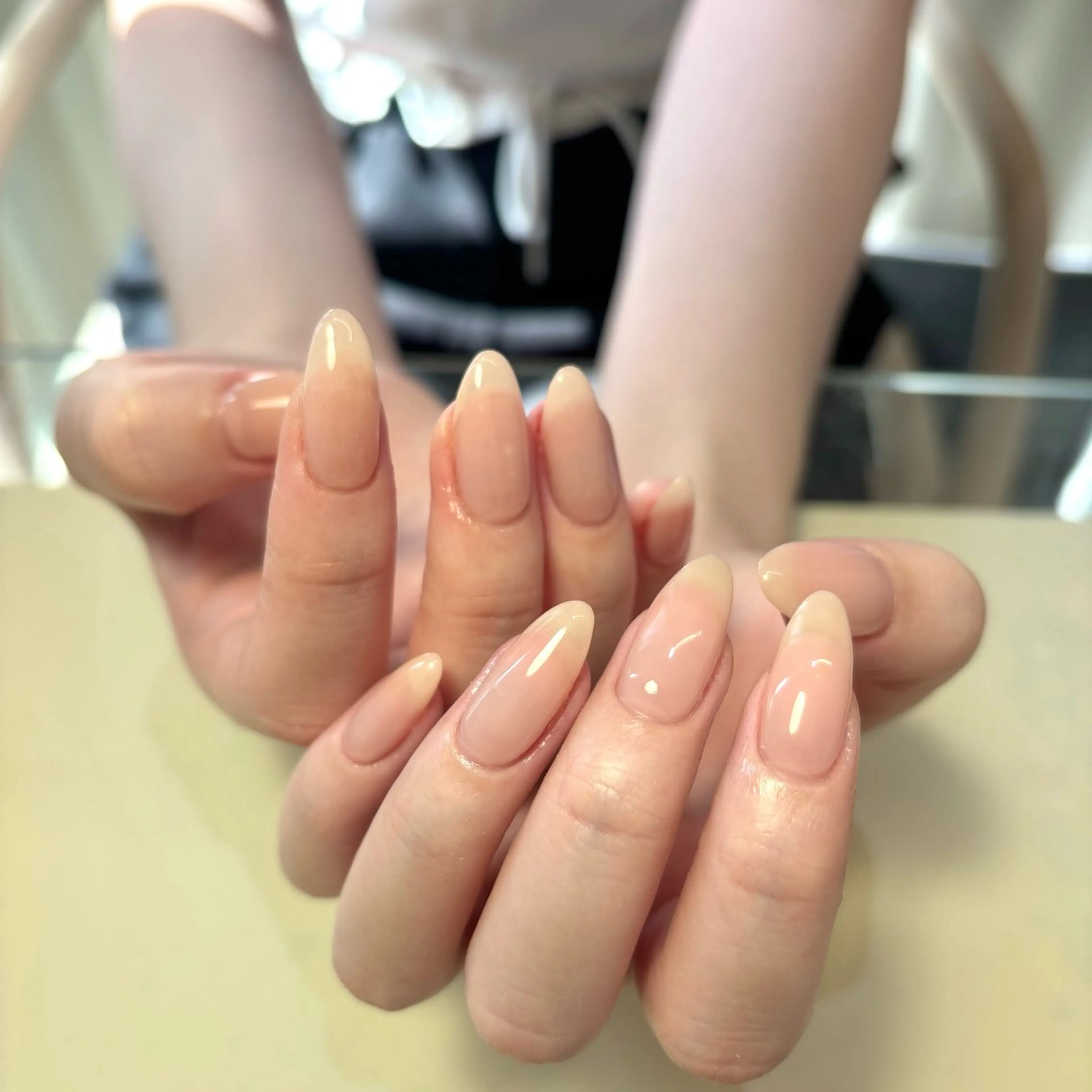 ネイル ワンカラーネイル fein. Matsuri🎀のネイルデザイン