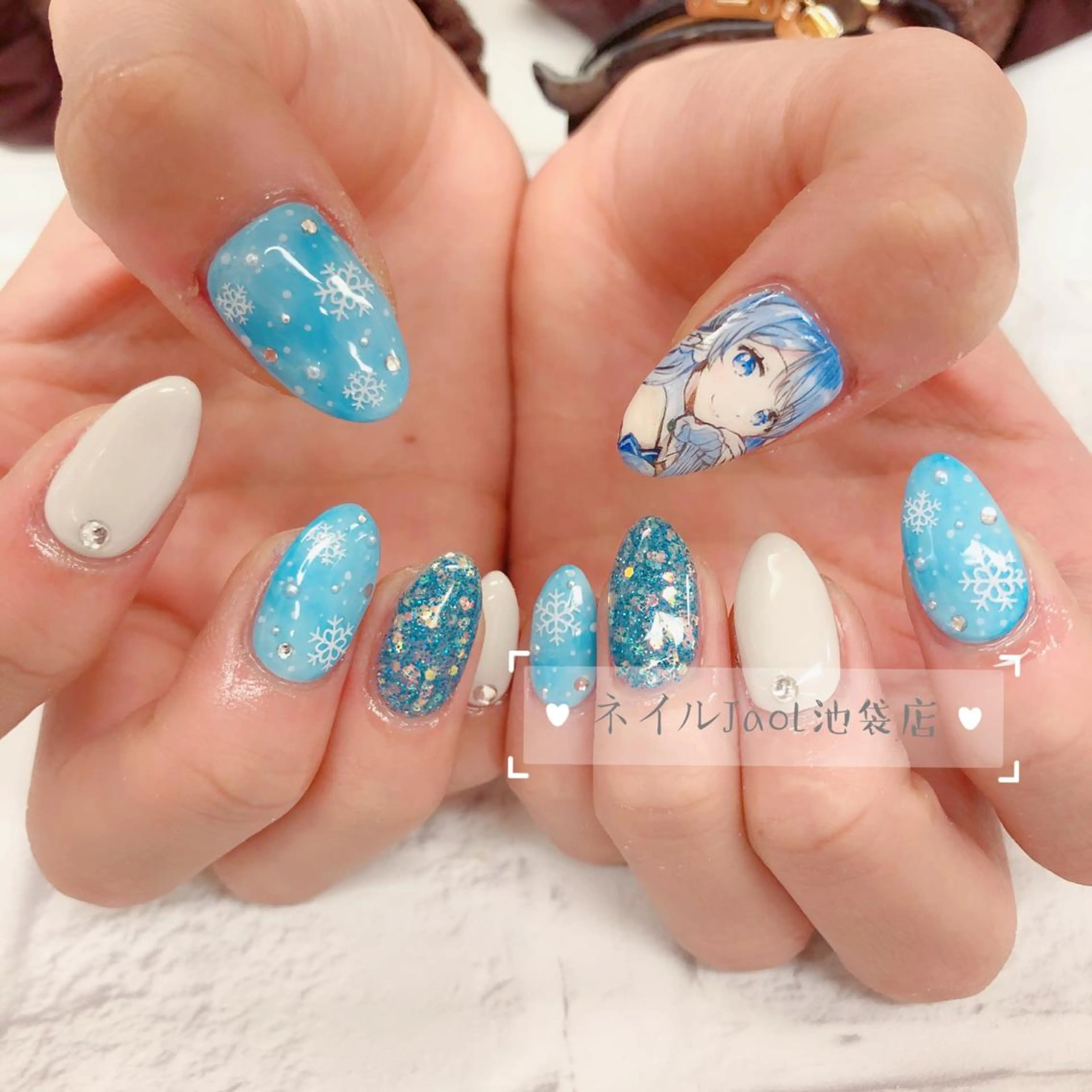 ミディアム nail jaol池袋店所属・ネイルJaol 池袋のネイルデザイン
