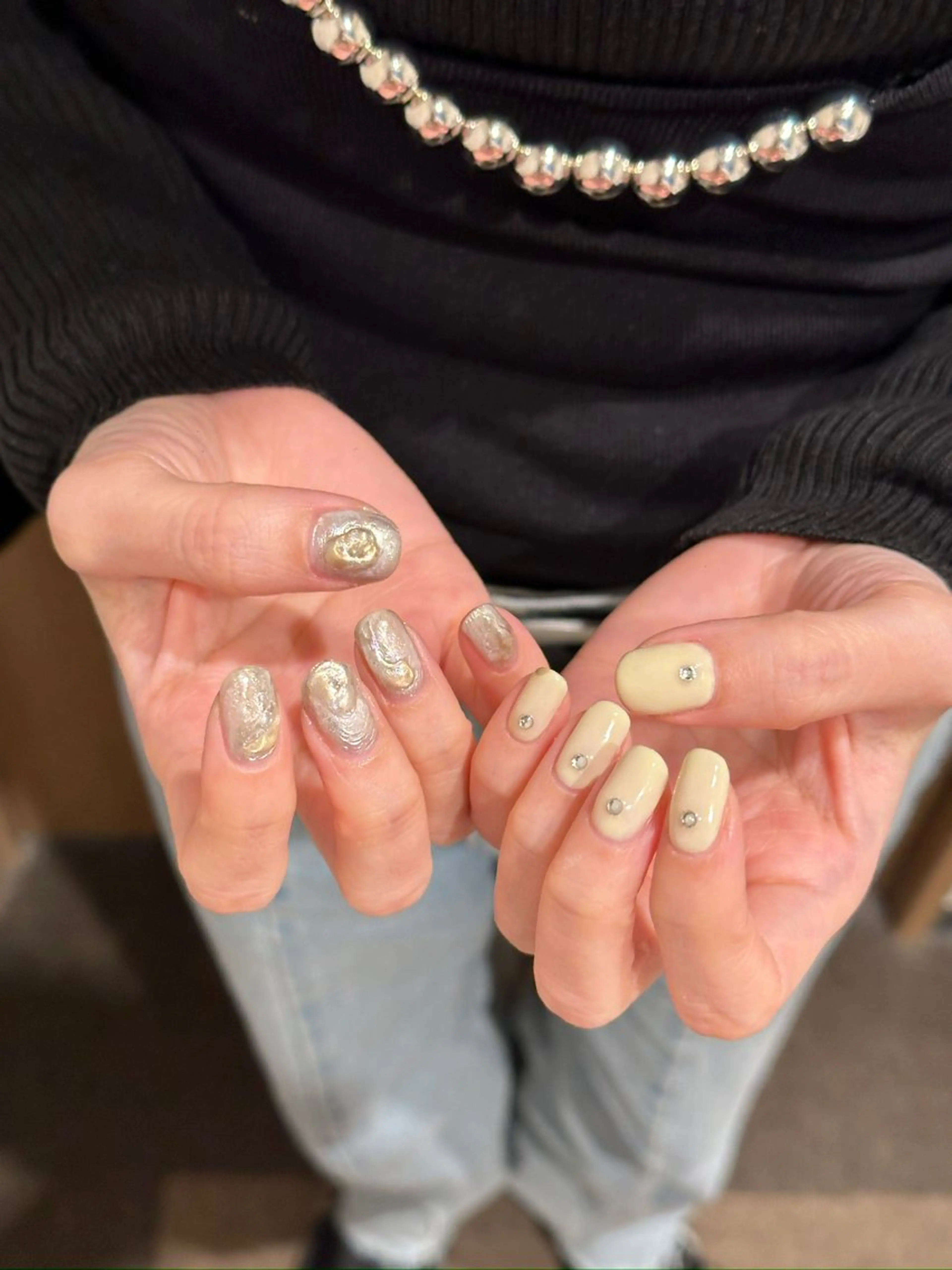 ネイル ハンドネイル 🎀 Hiyubi._.nail 🫧所属・🎀フェイ フェイ🫧💗のネイルデザイン