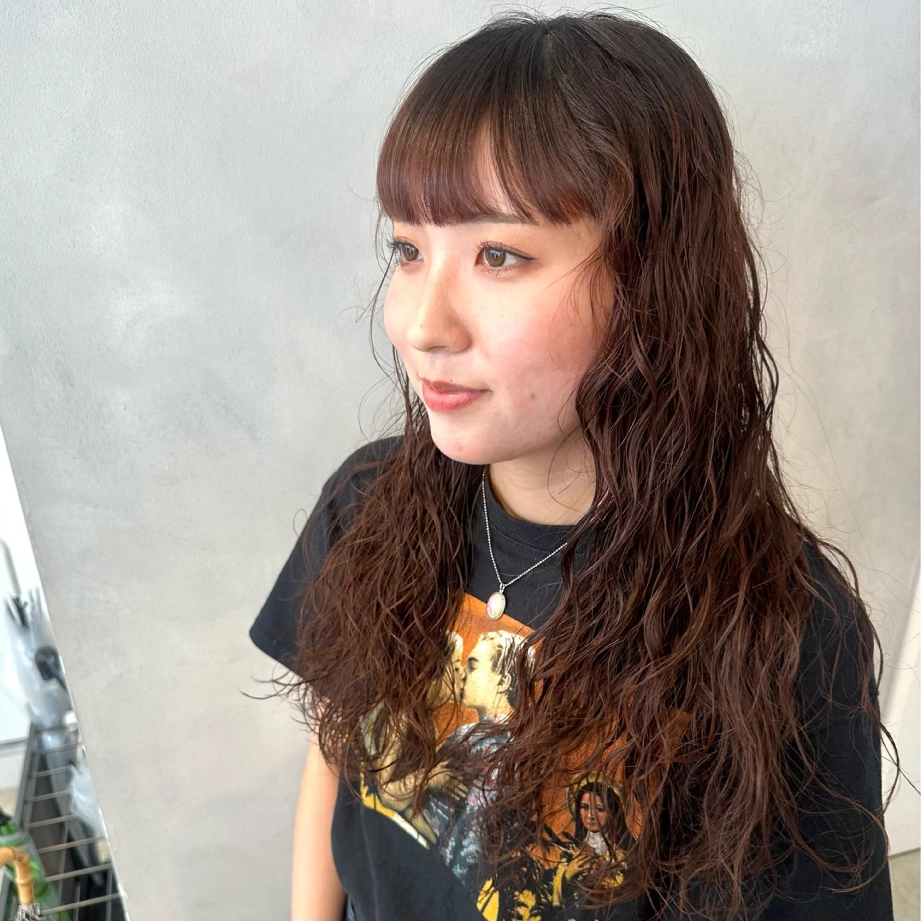 パーマ カット パーマ トリートメント デザインカラー/パー マ🦖外岡咲希🦖のヘアスタイル