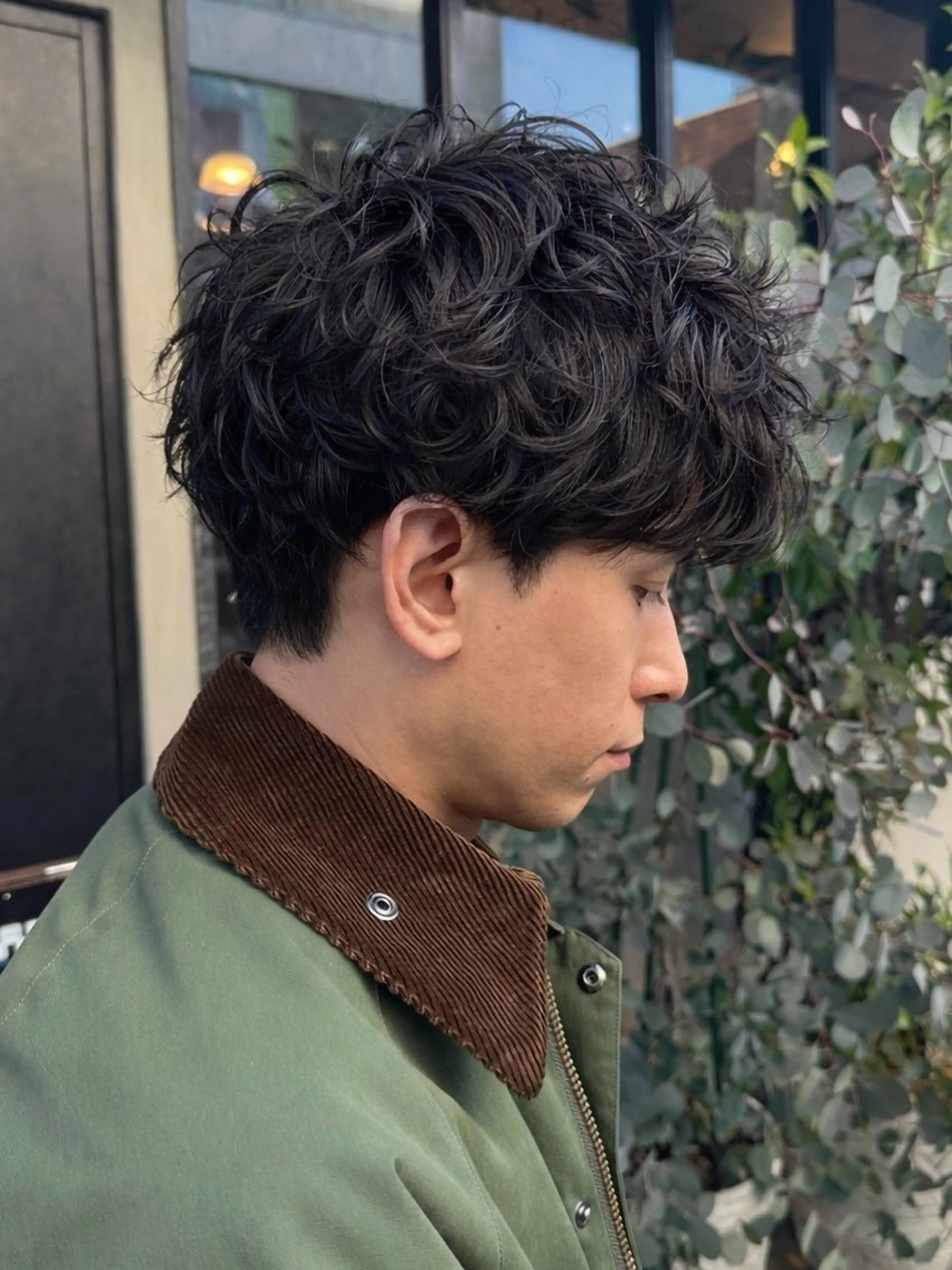 ショート カット パーマ 【扉gate】野崎 英幸のヘアスタイル