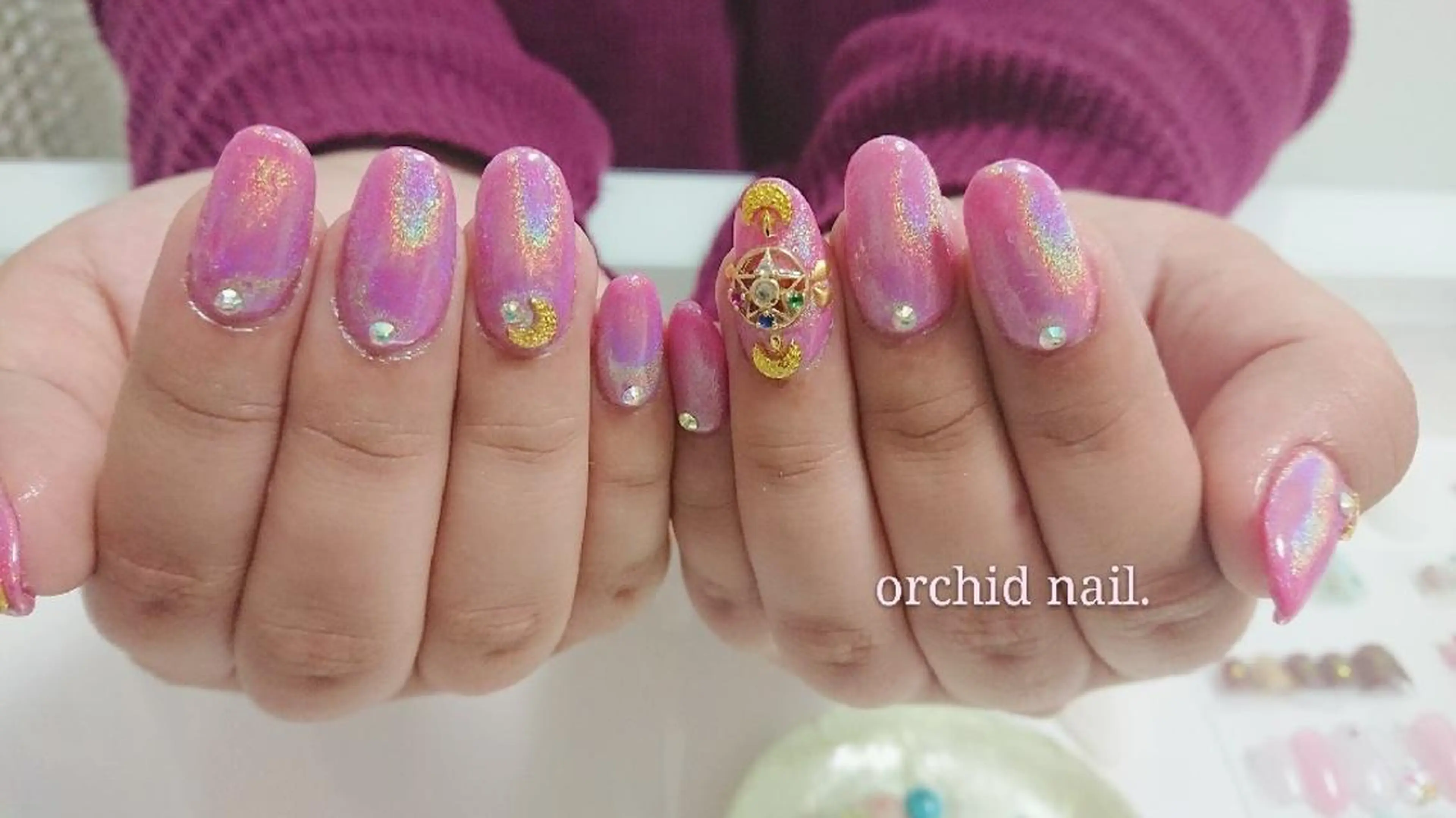 ネイル orchid ♡オーキッドのネイルデザイン