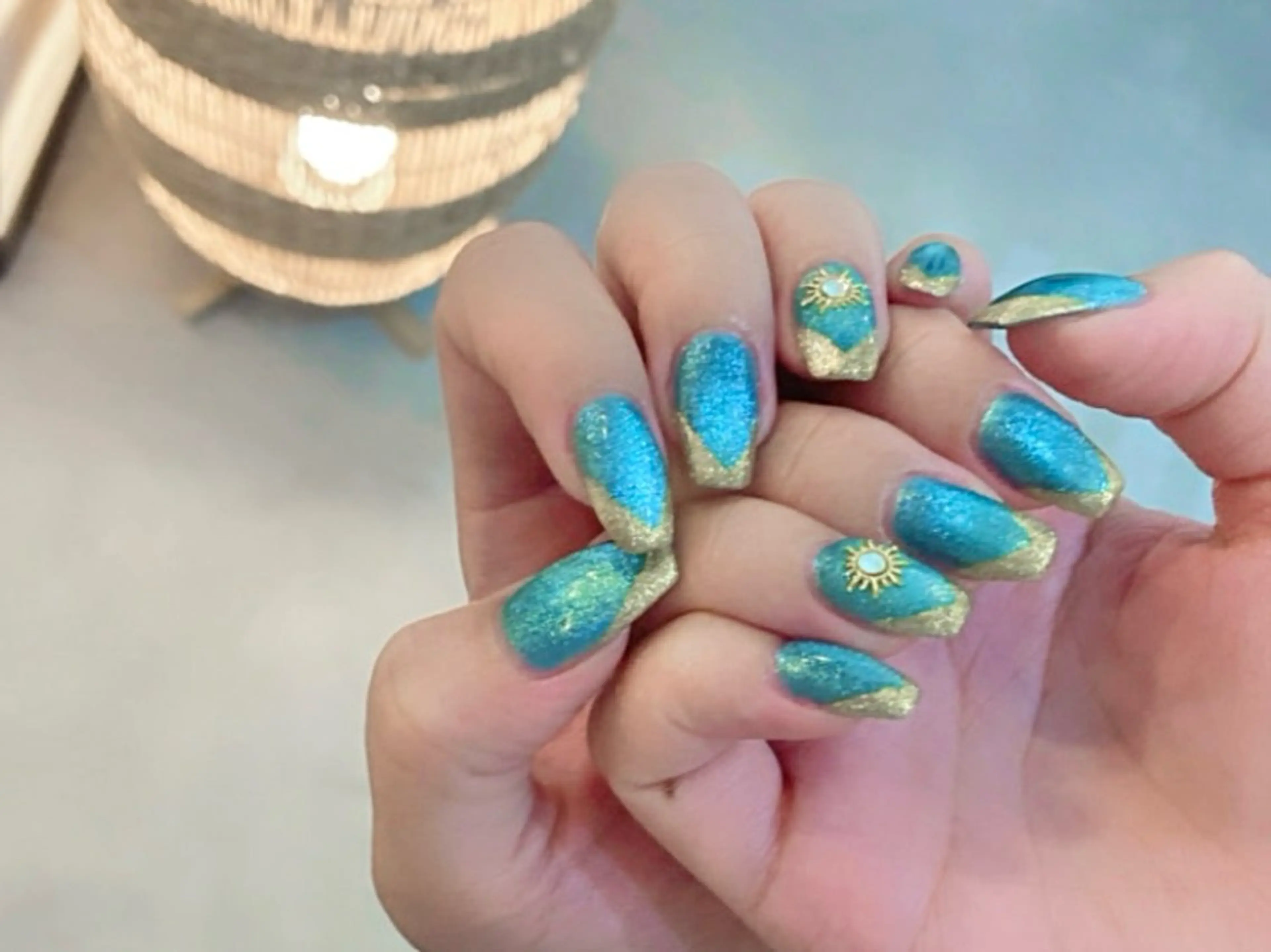 ネイル 持ち込み トータルビューティーサロンBeautiful Me,牛久店所属・都倉 愛のネイルデザイン