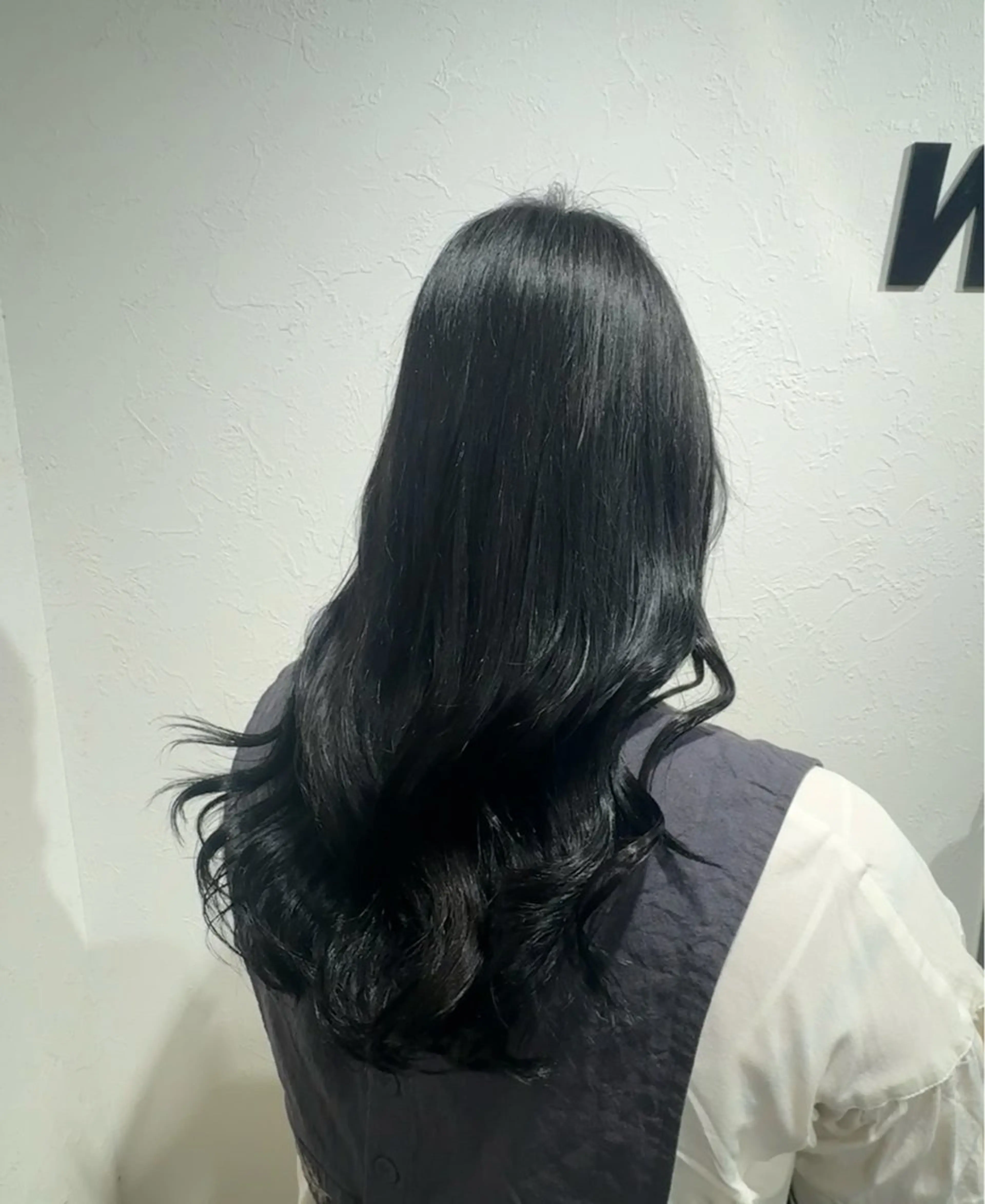 ロング ヘアカラー トリートメント ハイトーン/レイヤー /艶カラー🎀のヘアスタイル