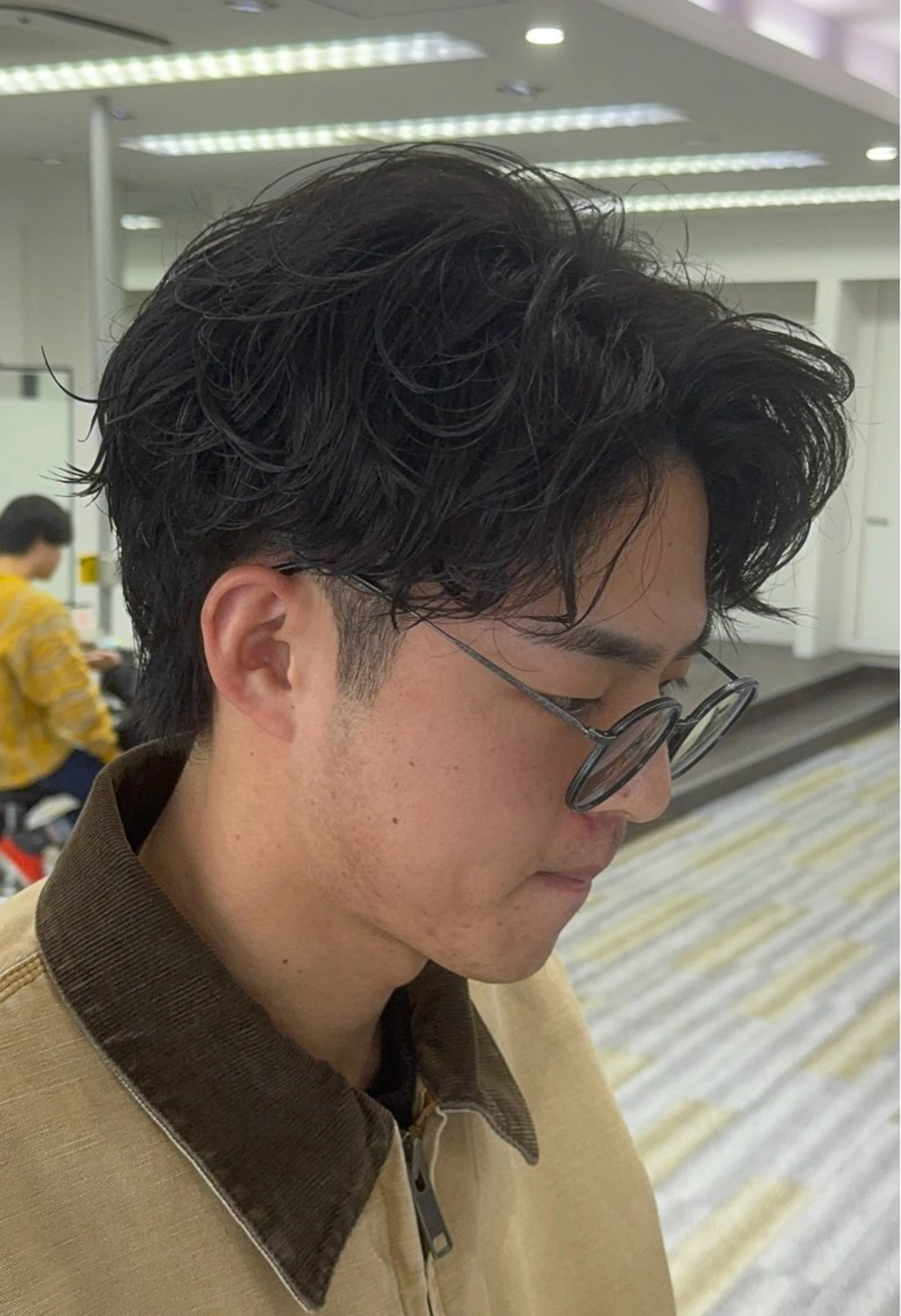 ショート パーマ メンズ カット パーマ 【メンズ特化】岩瀬 武【メンズパーマ】のヘアスタイル