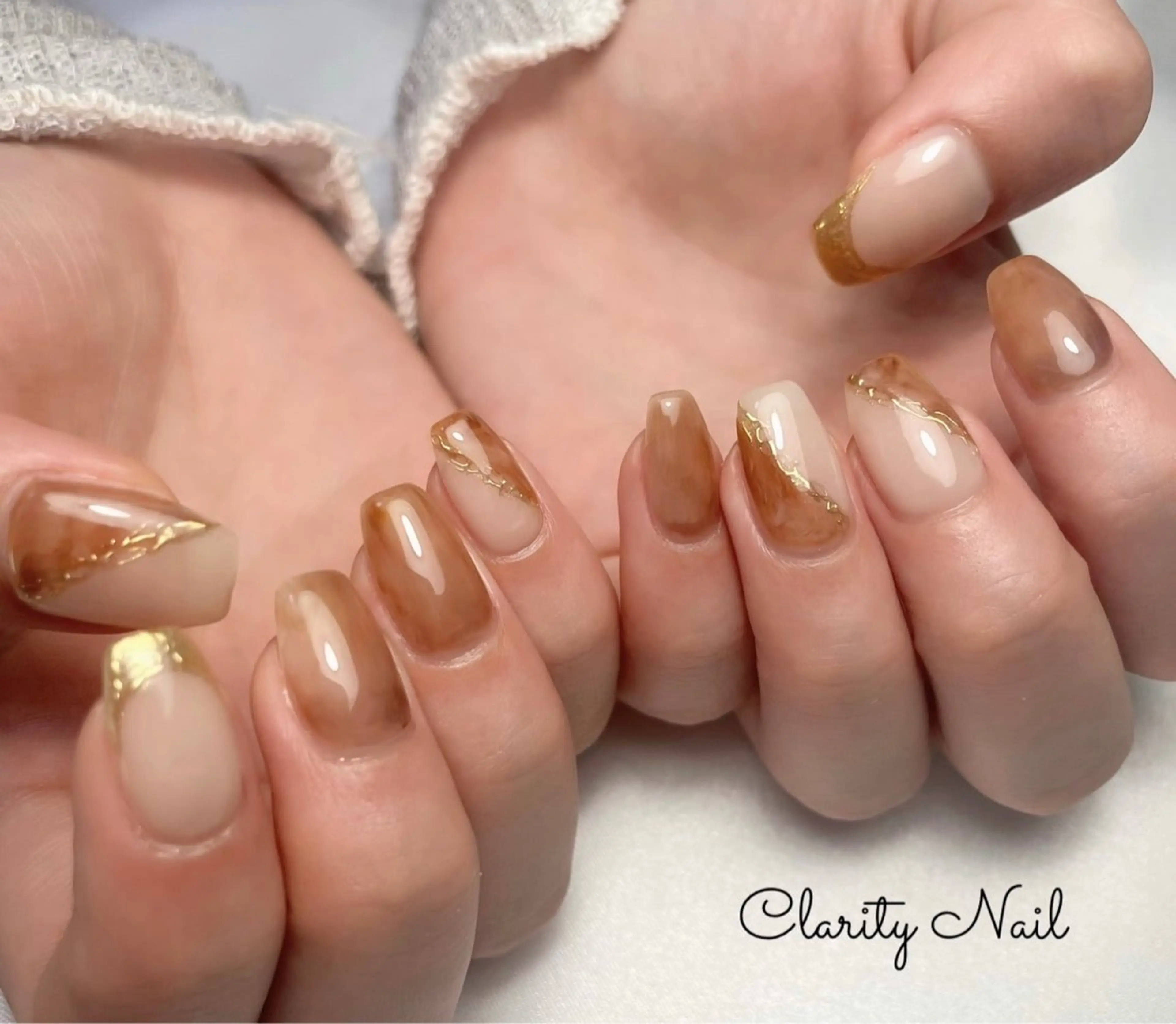 ネイル アートネイル 持ち込み ハンドネイル Clarity Nailのネイルデザイン