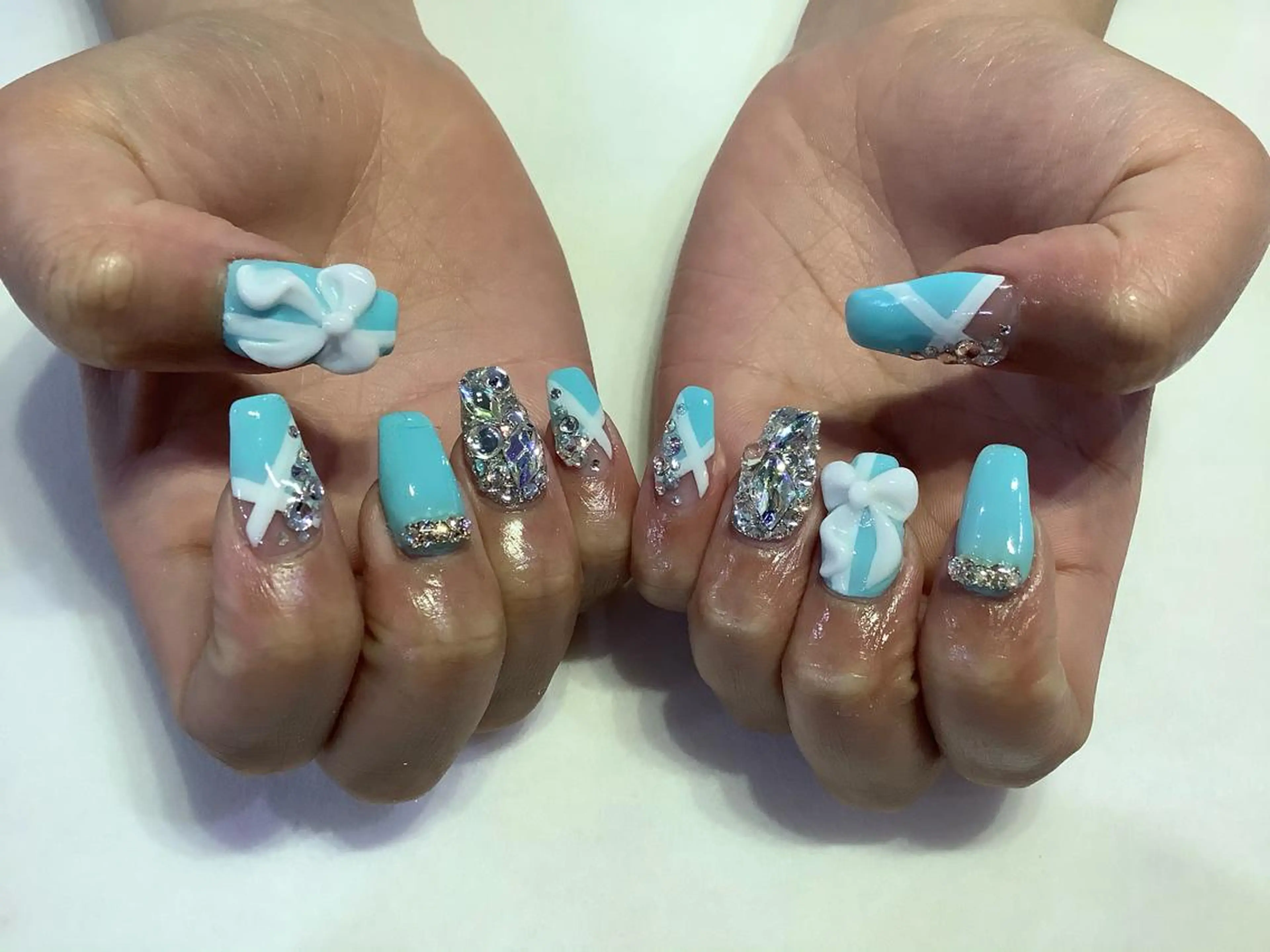 ネイル 💎🐰 saki. m 🐰💎のネイルデザイン